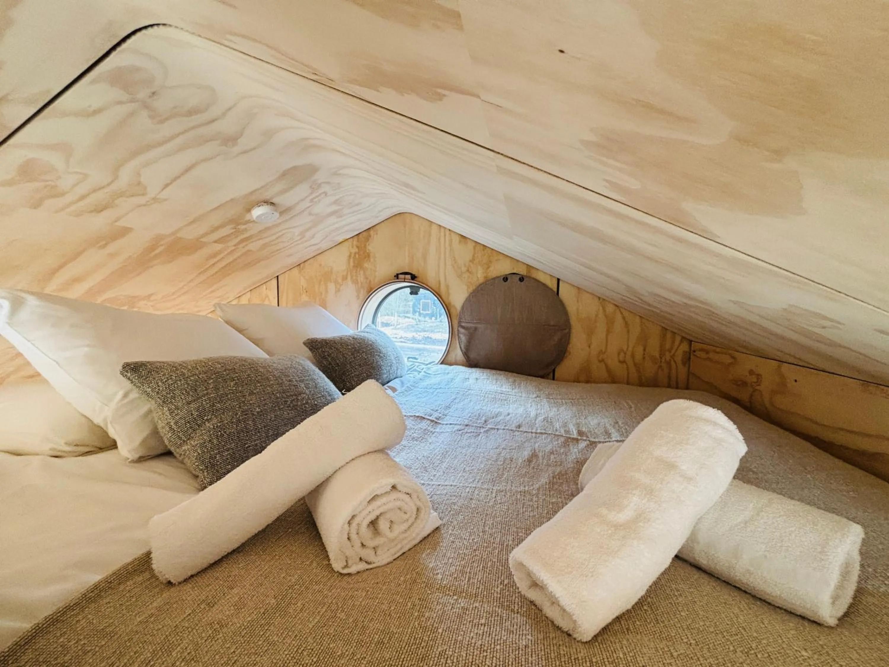 Bed in Basecamp Amsterdam