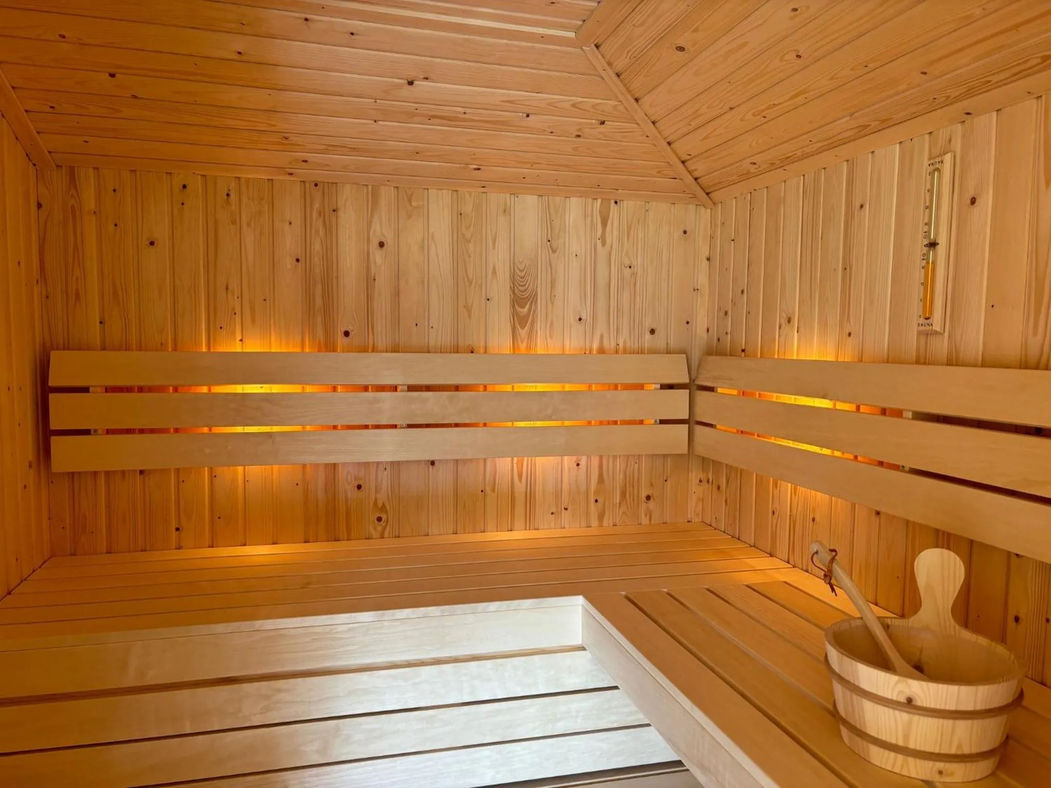 Sauna in Basecamp Amsterdam