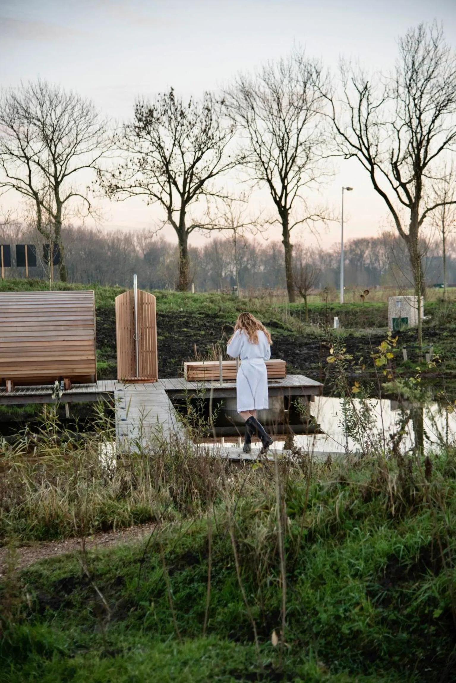Sauna in Basecamp Amsterdam