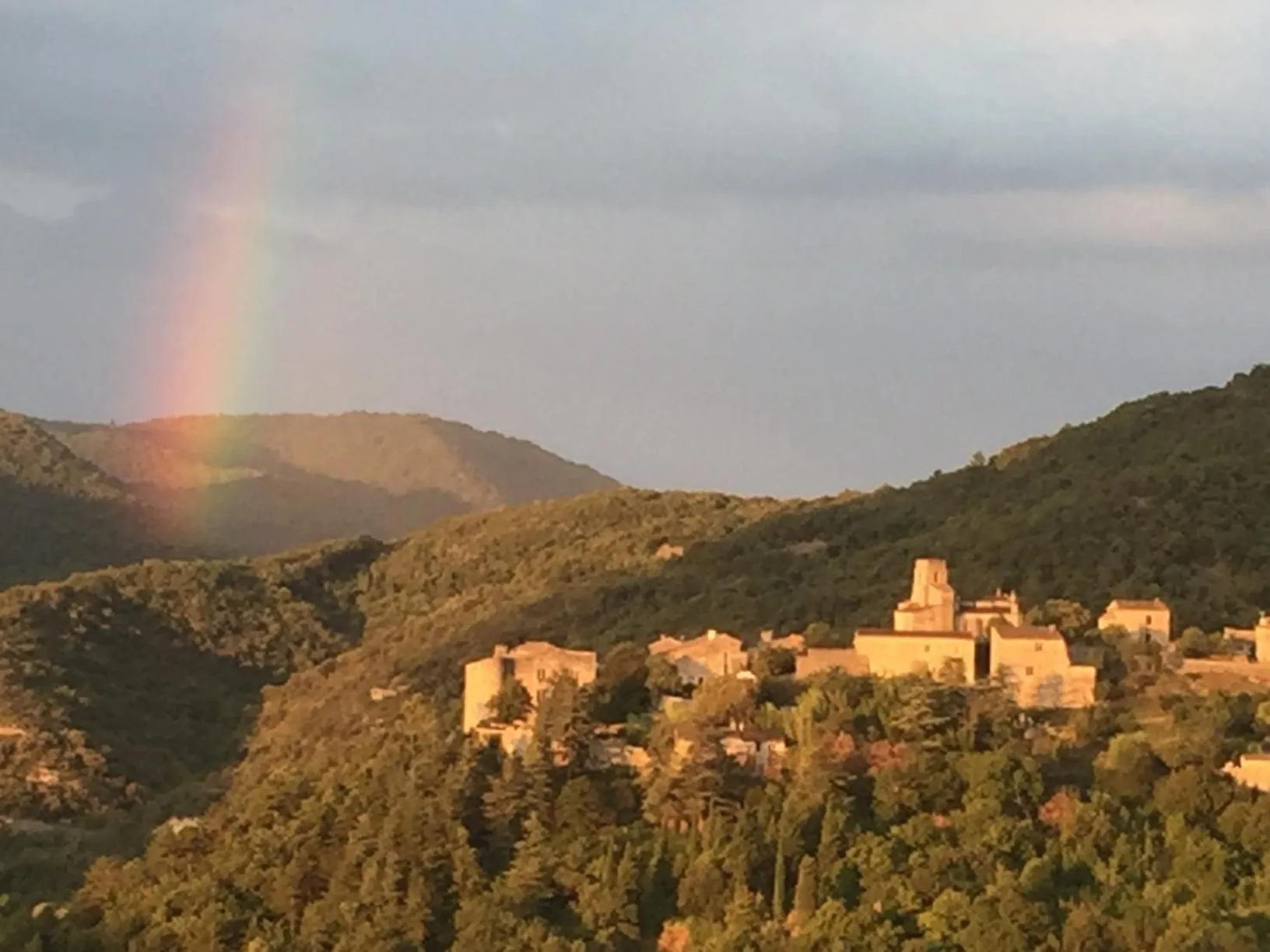 Natural landscape in Bastide Saint-Thomé