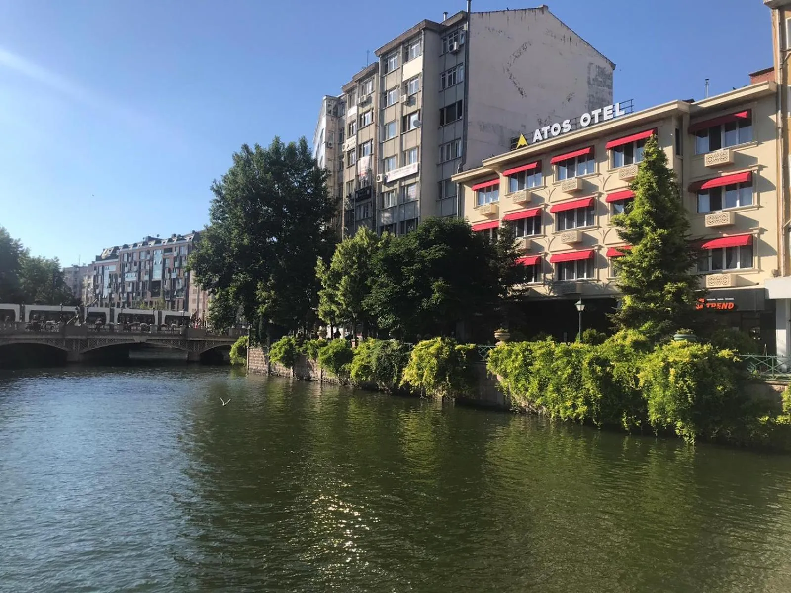 Property building in Atos Otel