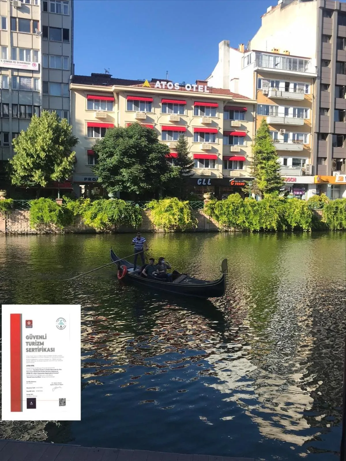 Property building in Atos Otel