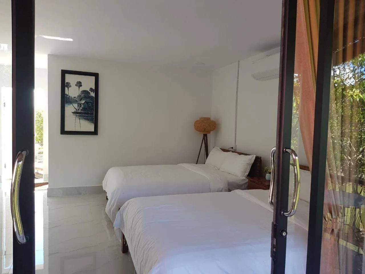 Bed in Prek Kdat Resort