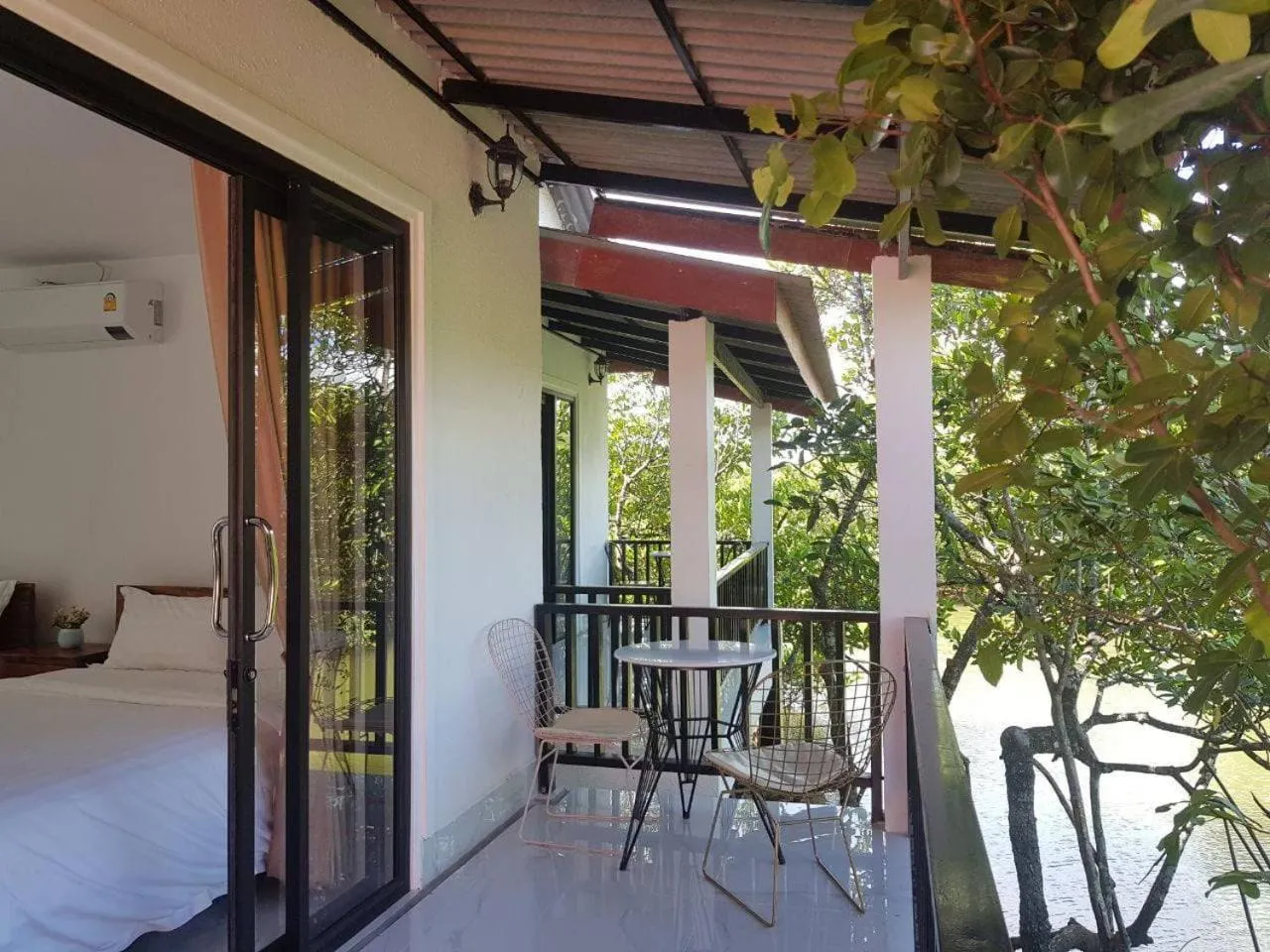 Patio in Prek Kdat Resort