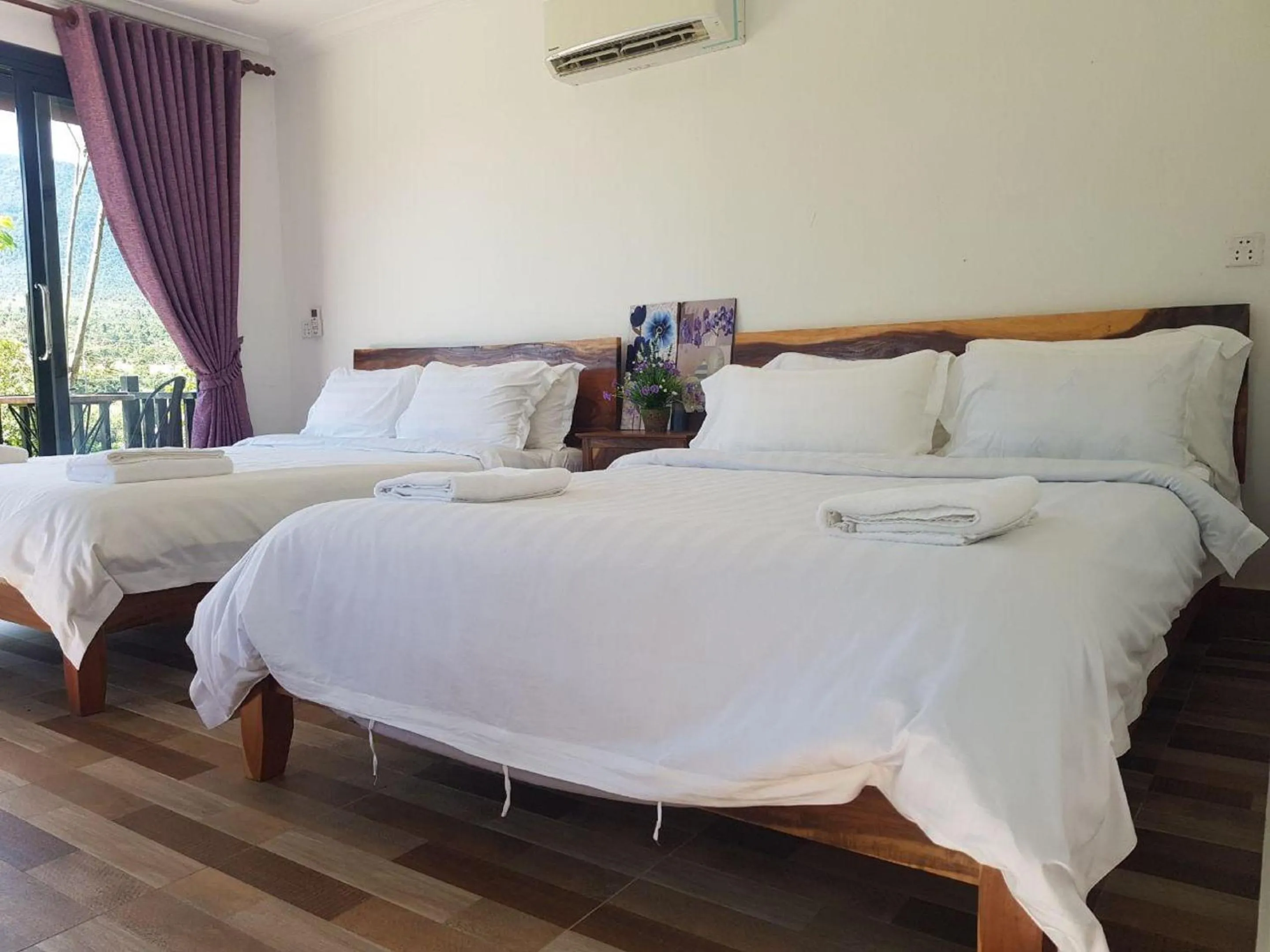 Bed in Prek Kdat Resort