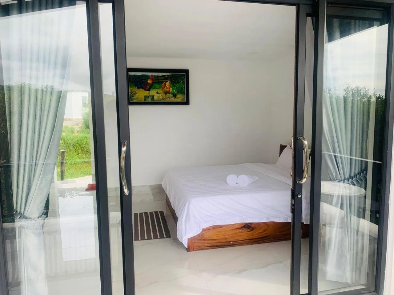 Bed in Prek Kdat Resort