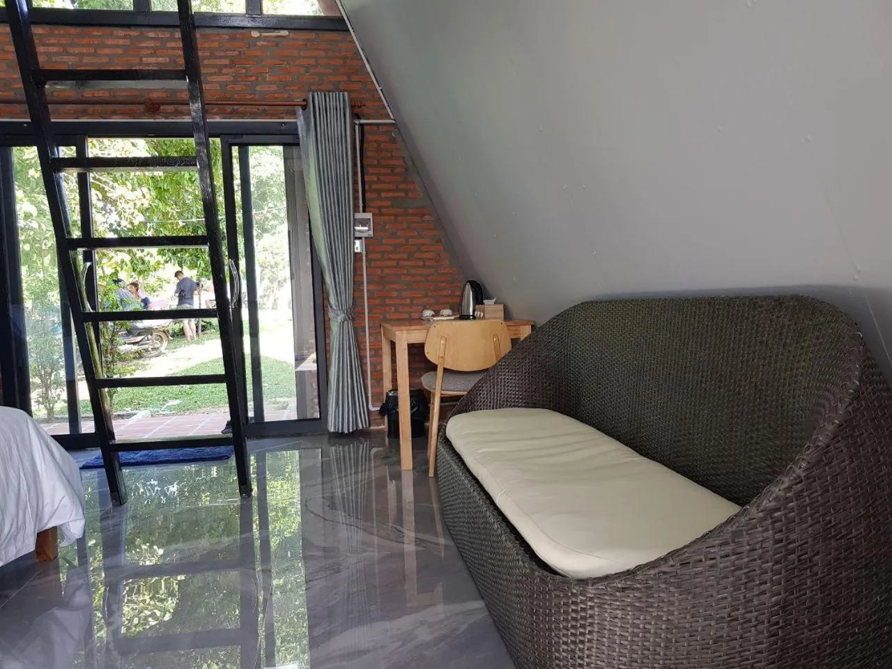 Living room in Prek Kdat Resort