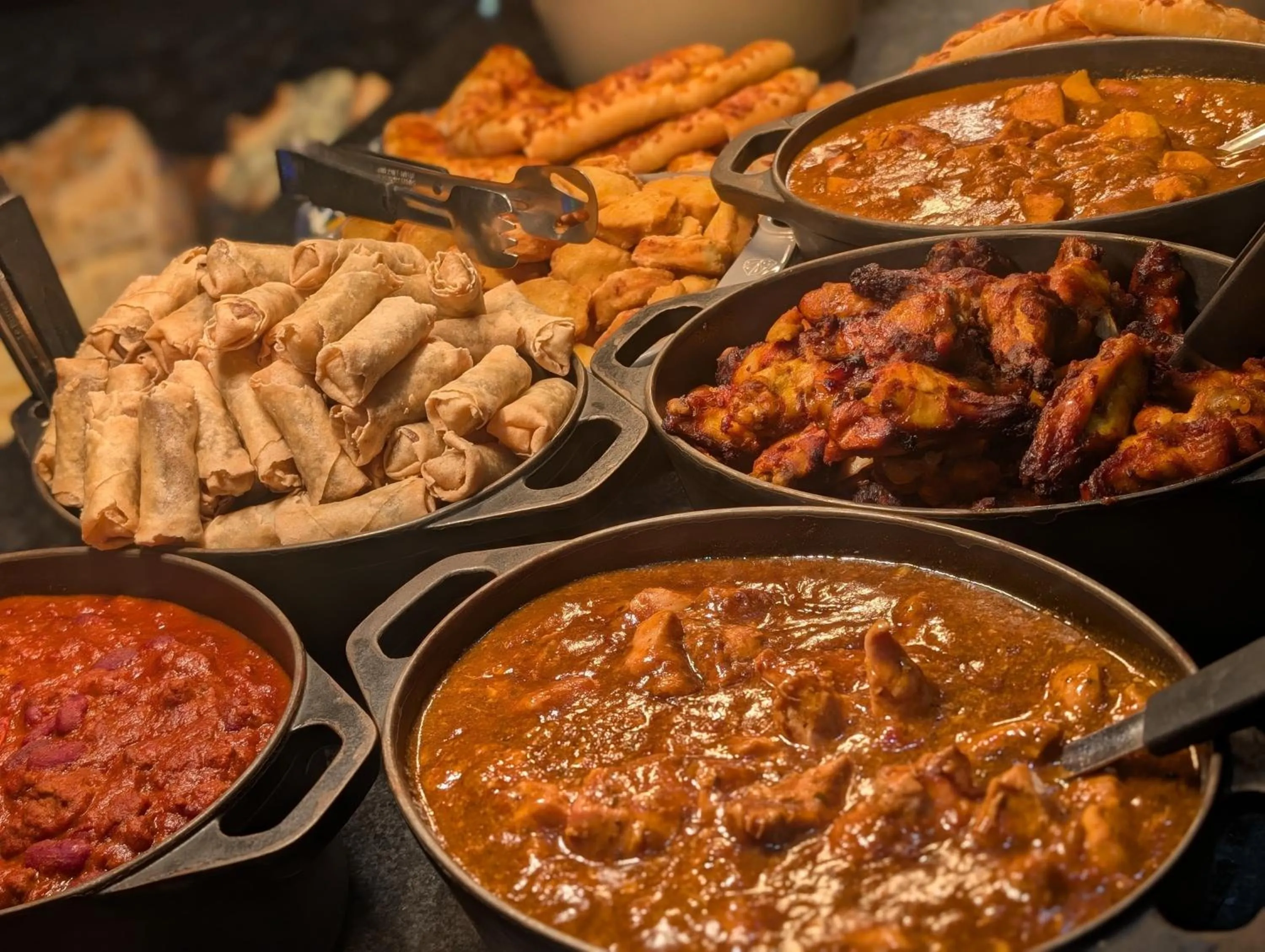 Food and drinks in The Punch Bowl Inn