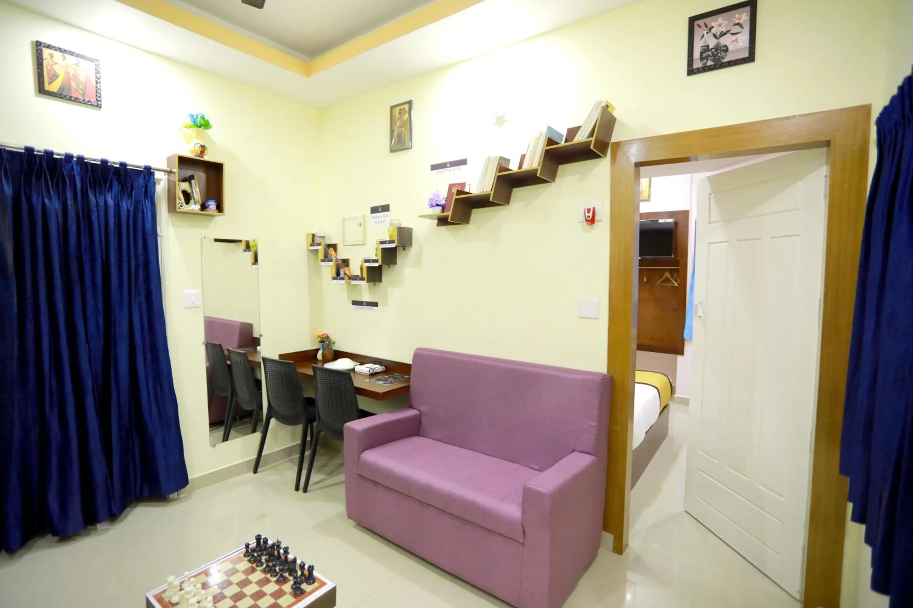 Dining area in Base9 Cochin Airport Hotel