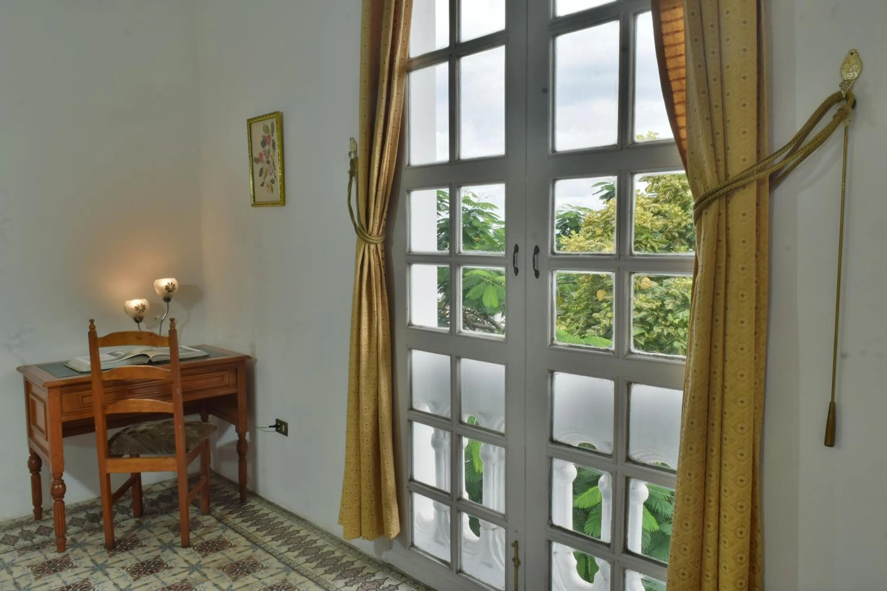 Garden view in Casa Morey