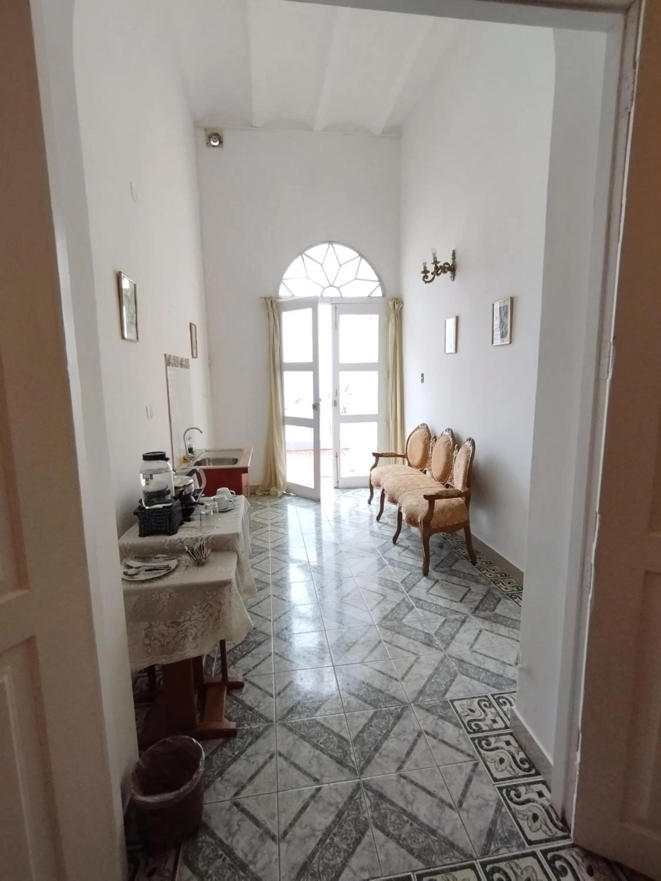 Living room in Casa Morey