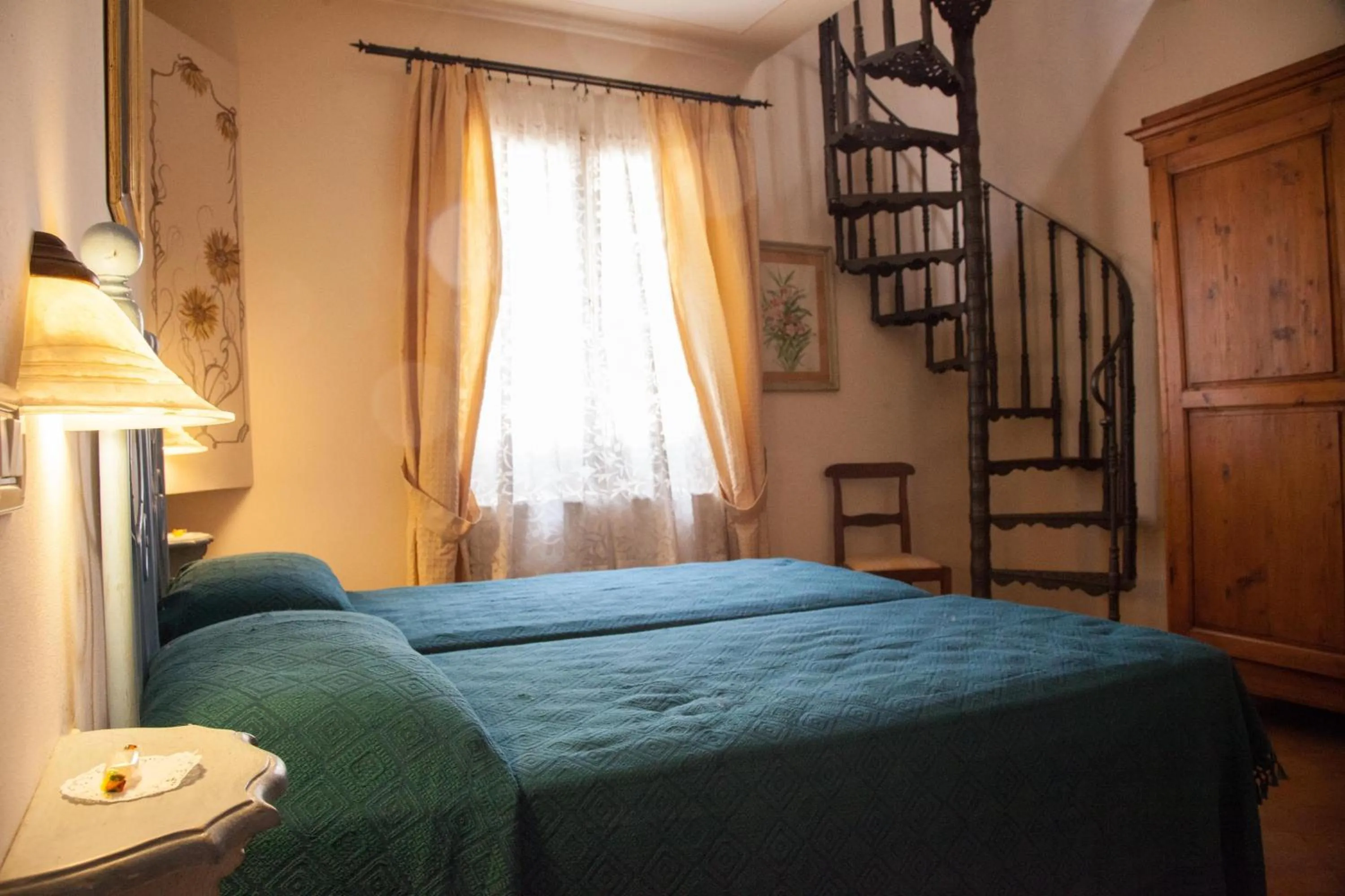 Bed in Hotel Locanda Degli Artisti