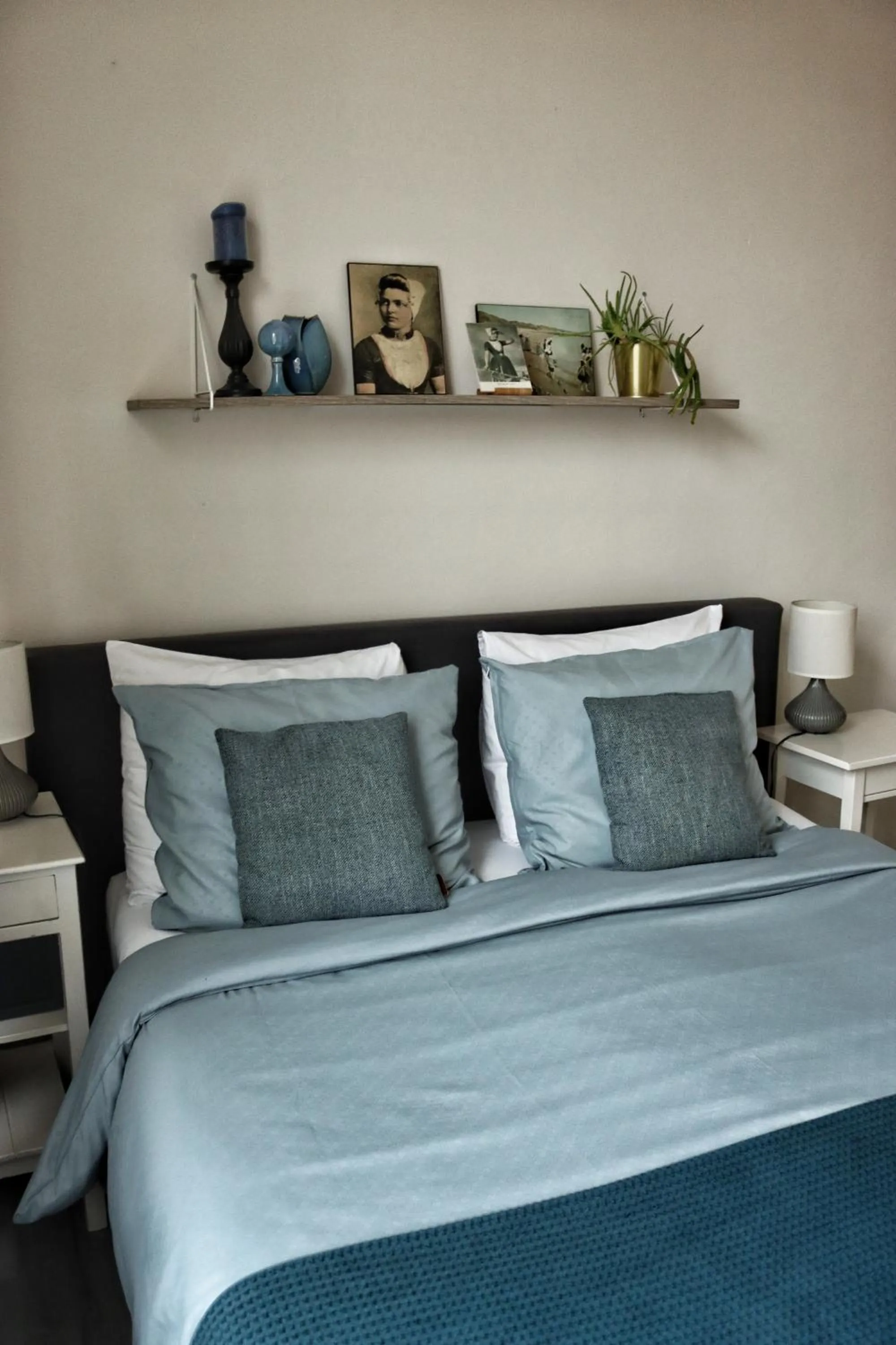 Bedroom, Bed in B&B Zeeuws genoegen