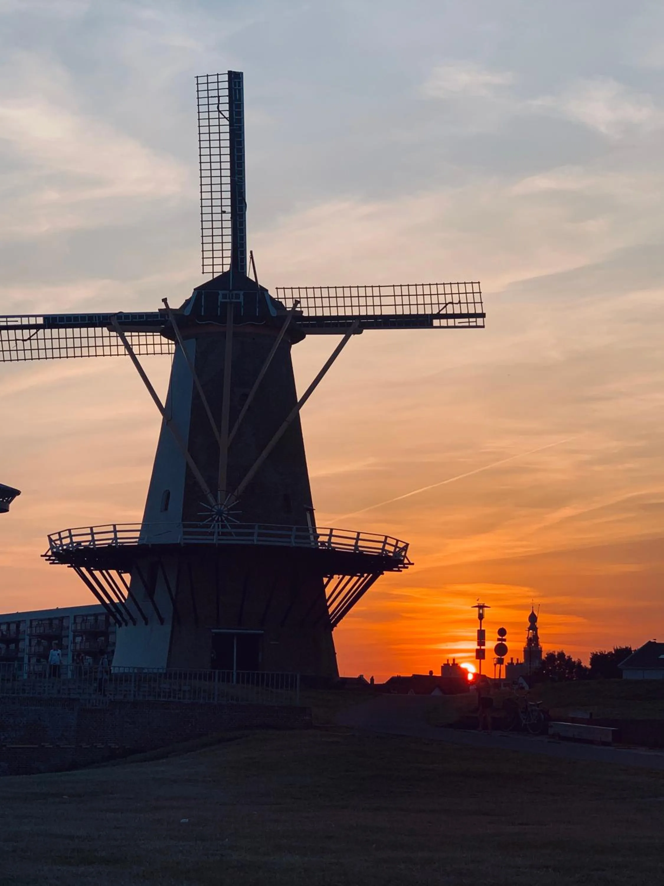 Sunset in B&B Zeeuws genoegen
