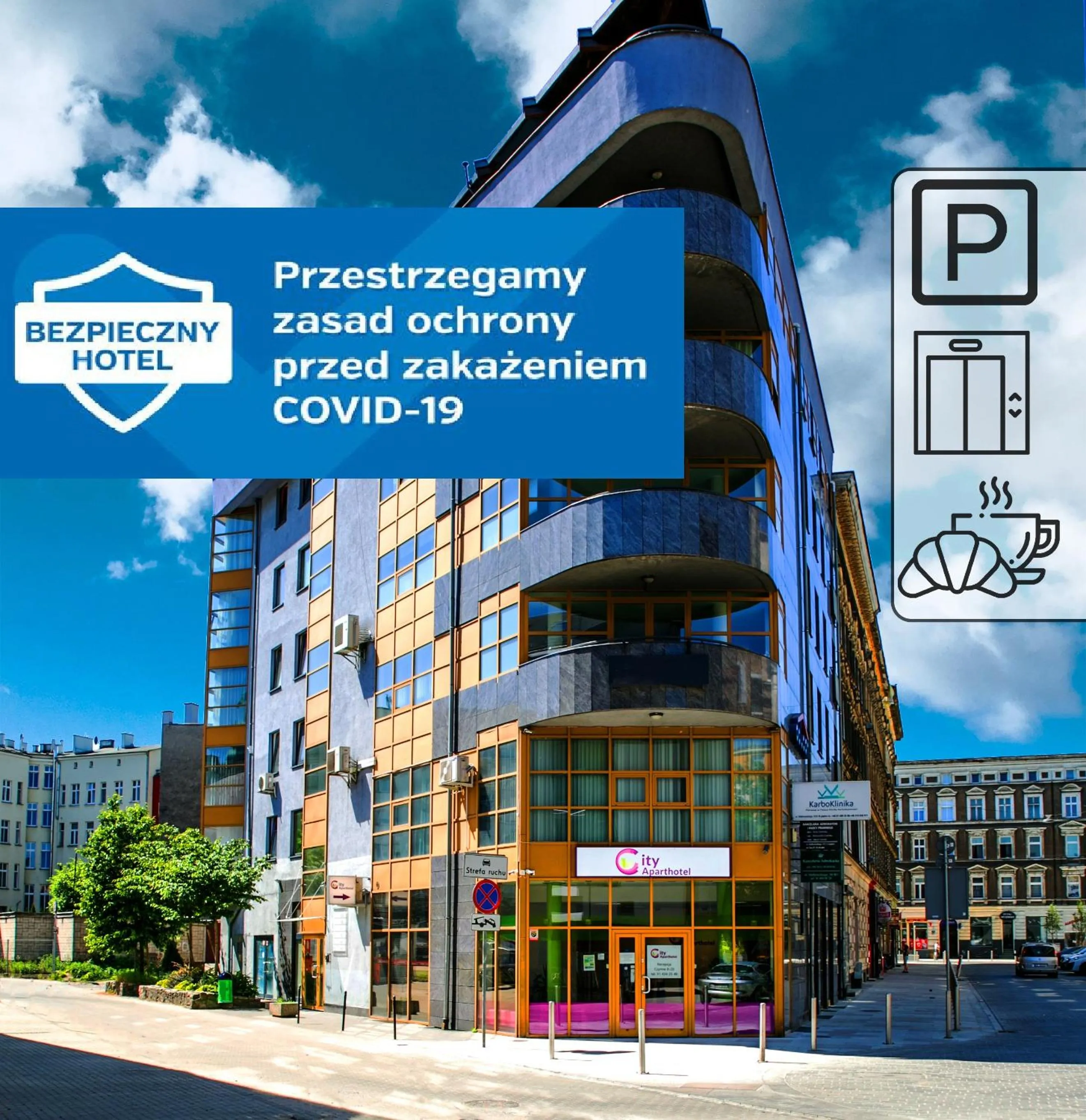 Property building in City Aparthotel
