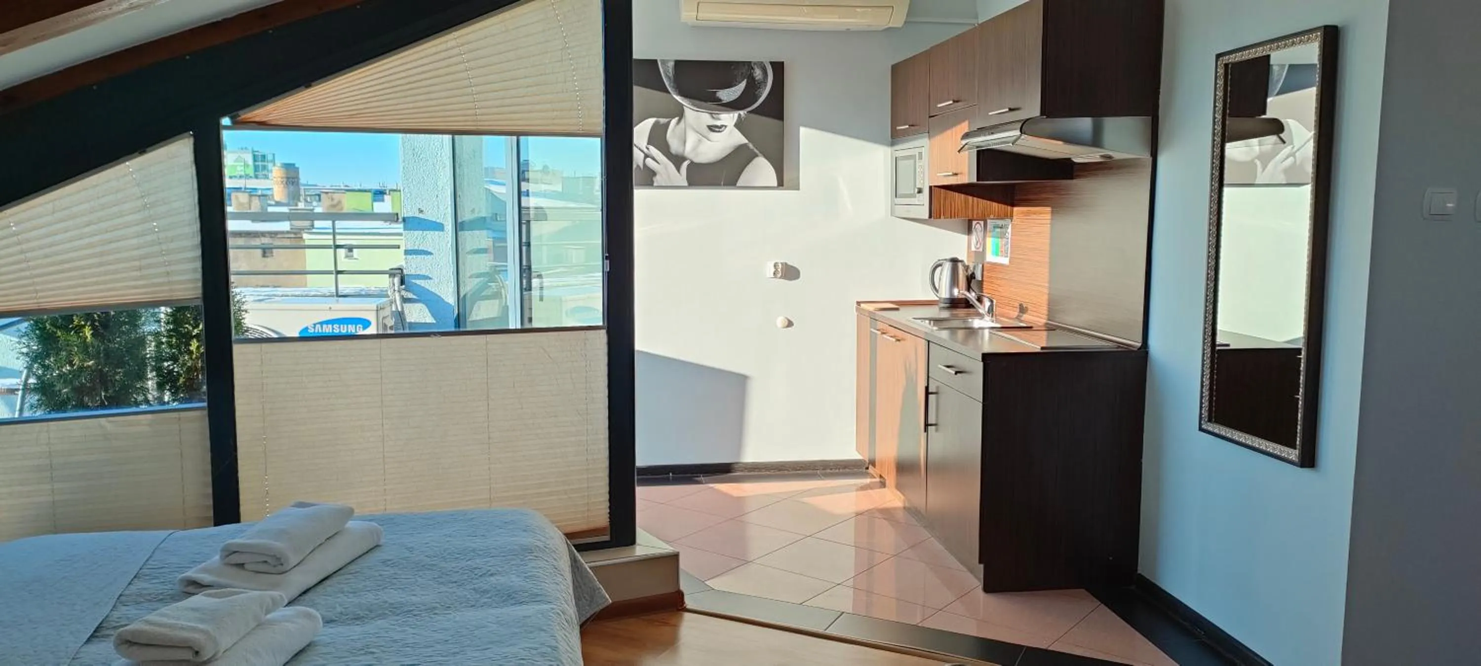 Kitchen or kitchenette in City Aparthotel