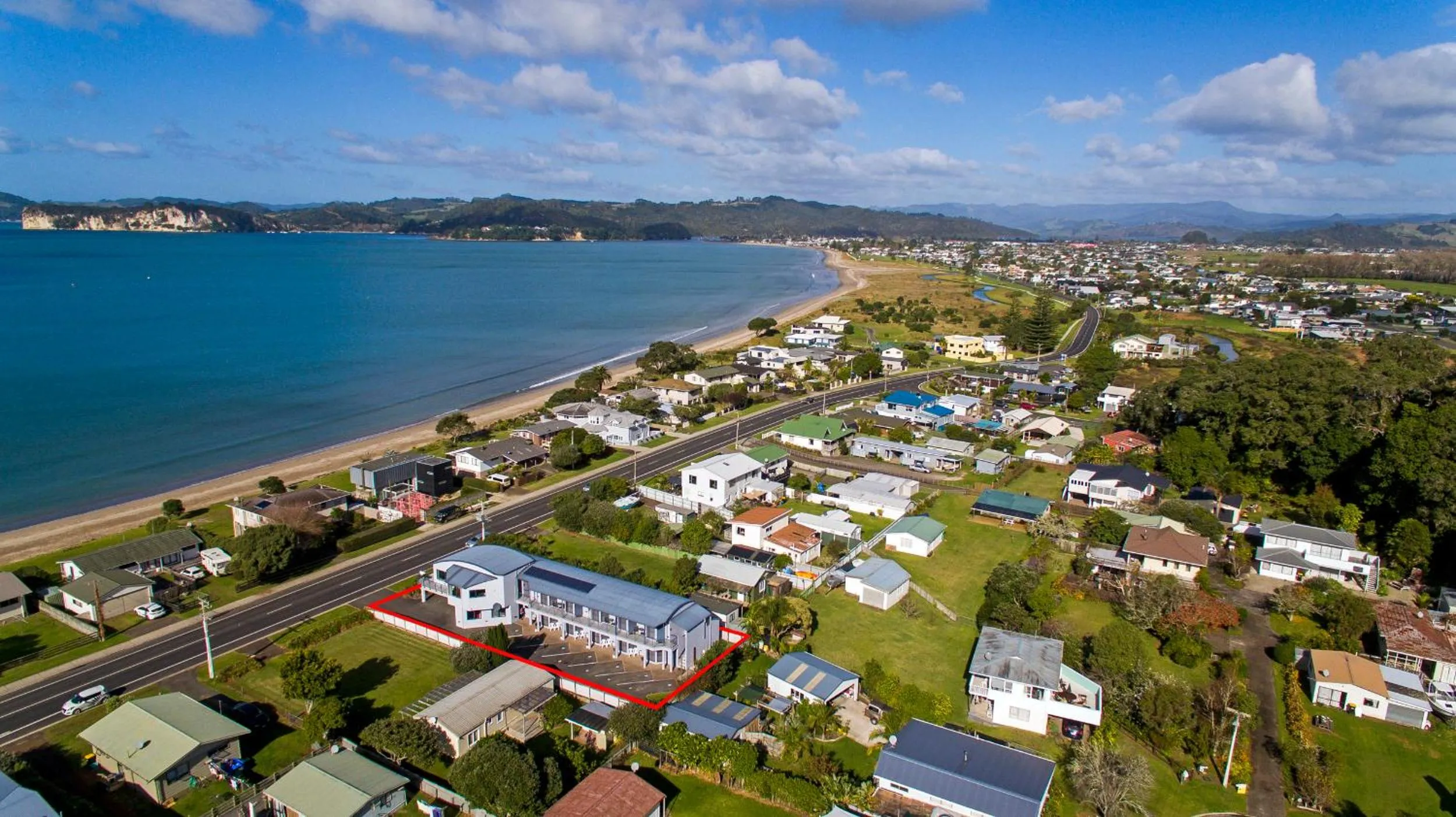 Bird's eye view in Bayside Motel Whitianga