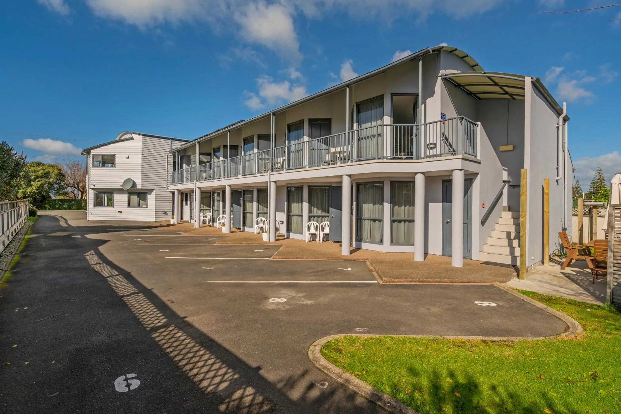 Balcony/Terrace in Bayside Motel Whitianga