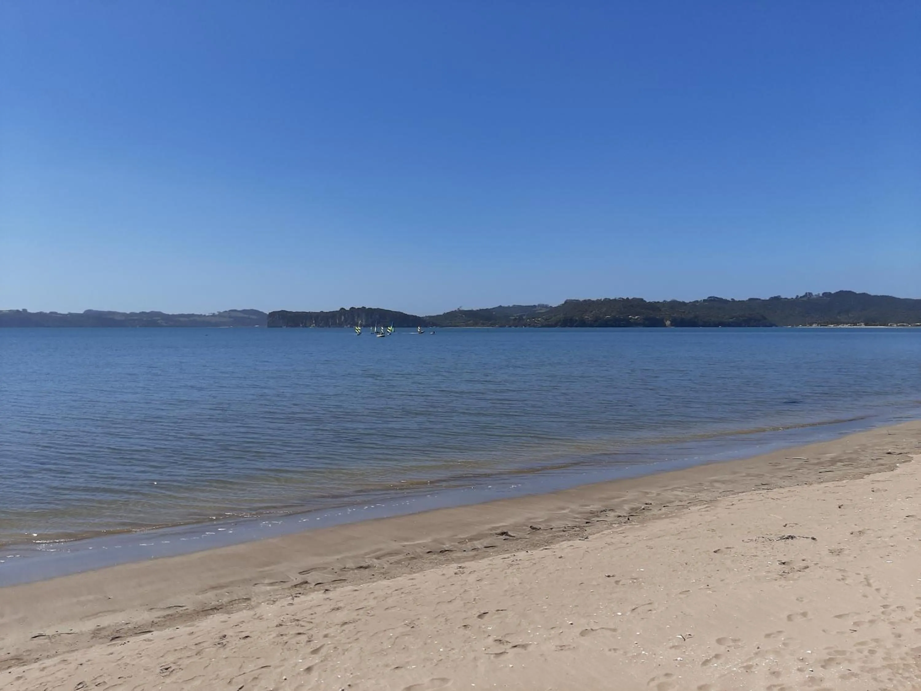 Beach in Bayside Motel Whitianga