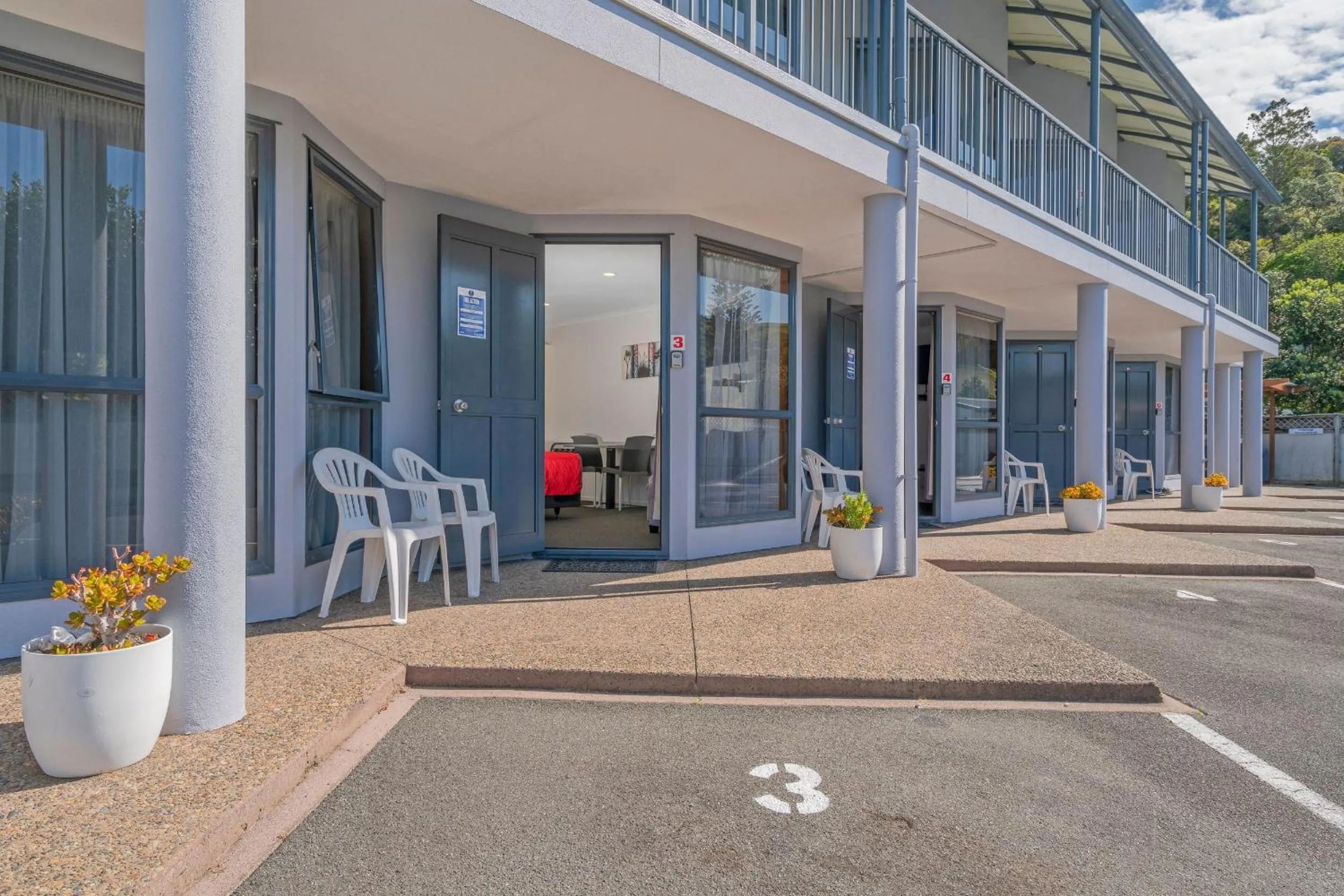 Facade/entrance in Bayside Motel Whitianga