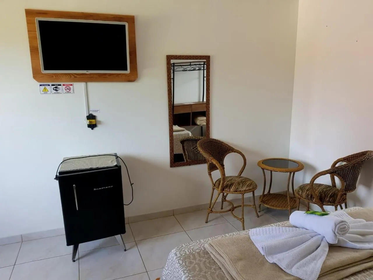 Bedroom in Pousada Alegria do Cowboy