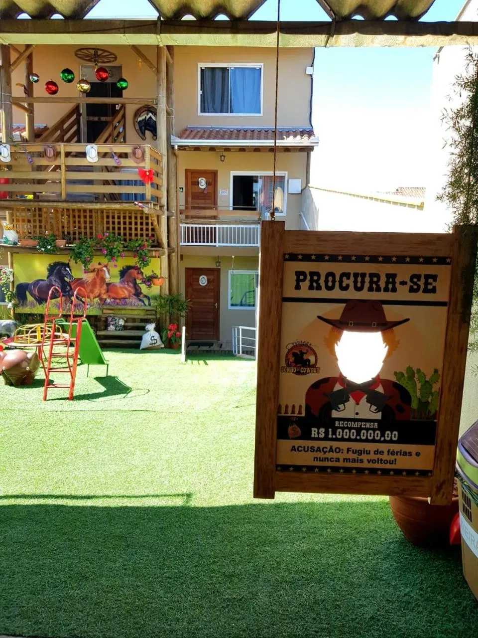 Property building in Pousada Alegria do Cowboy