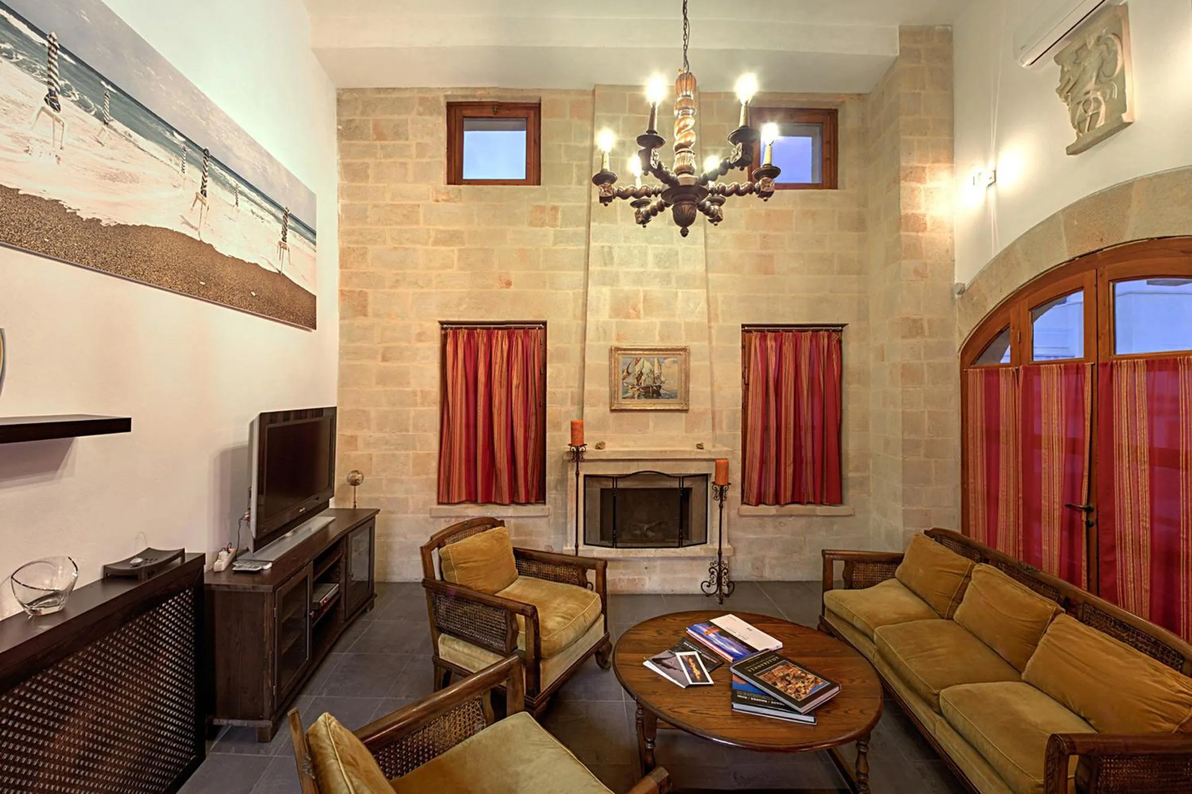 Living room in In Camera Art Boutique Hotel