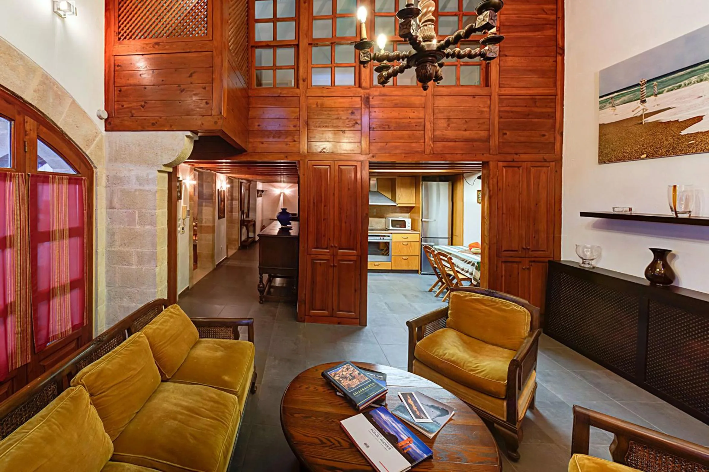 Seating area in In Camera Art Boutique Hotel