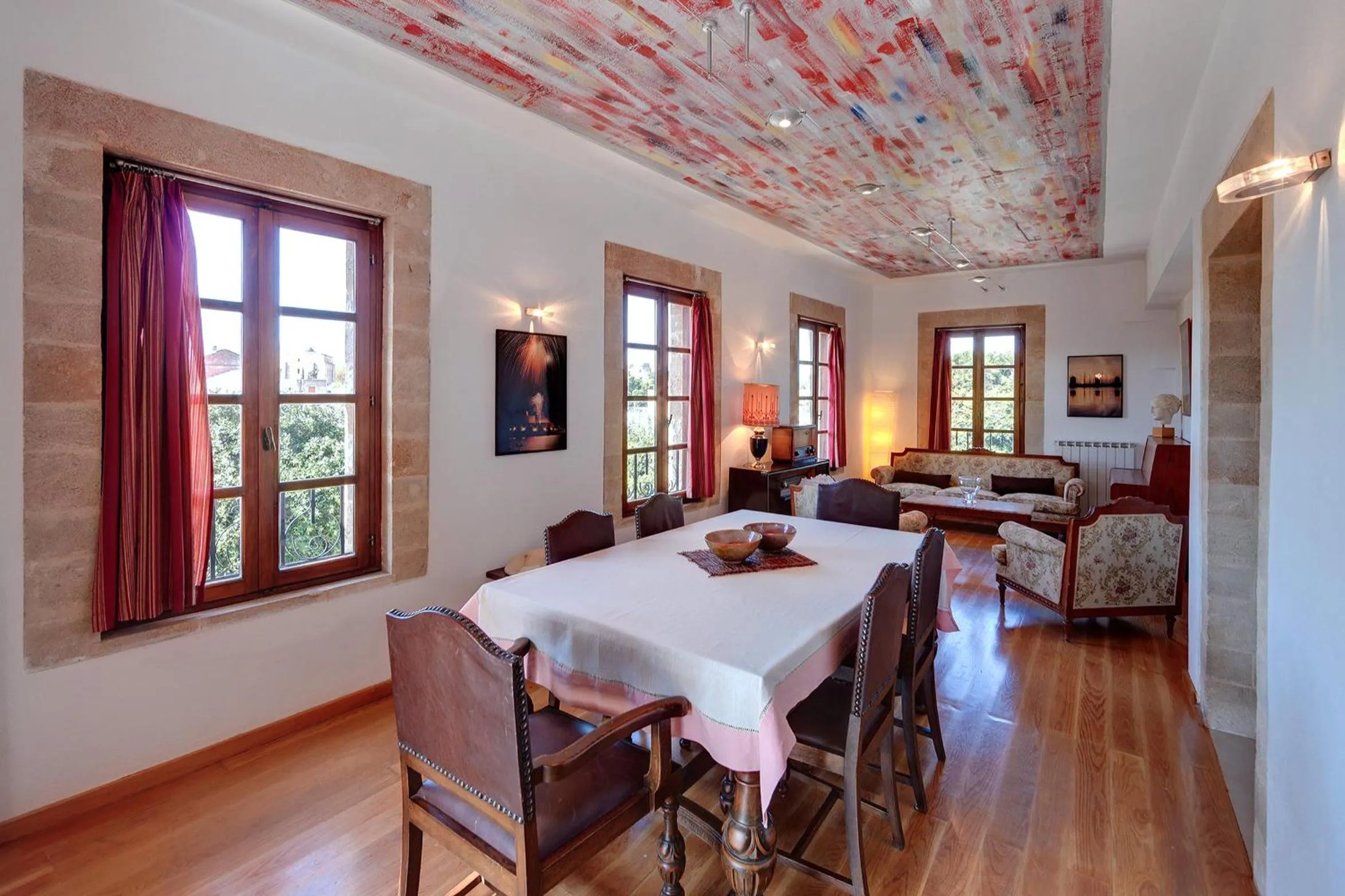 Living room, Bed in In Camera Art Boutique Hotel