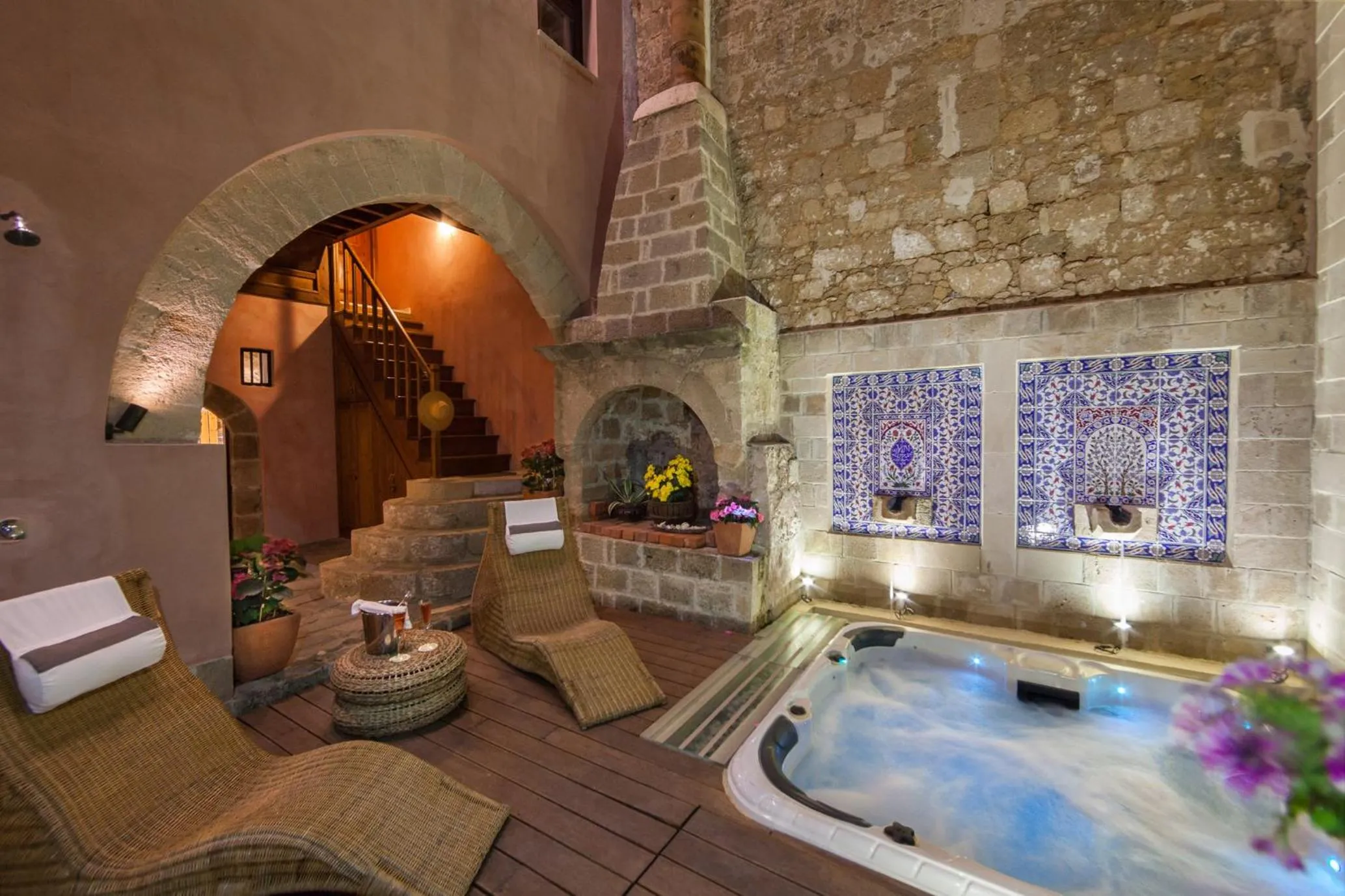 Garden in In Camera Art Boutique Hotel