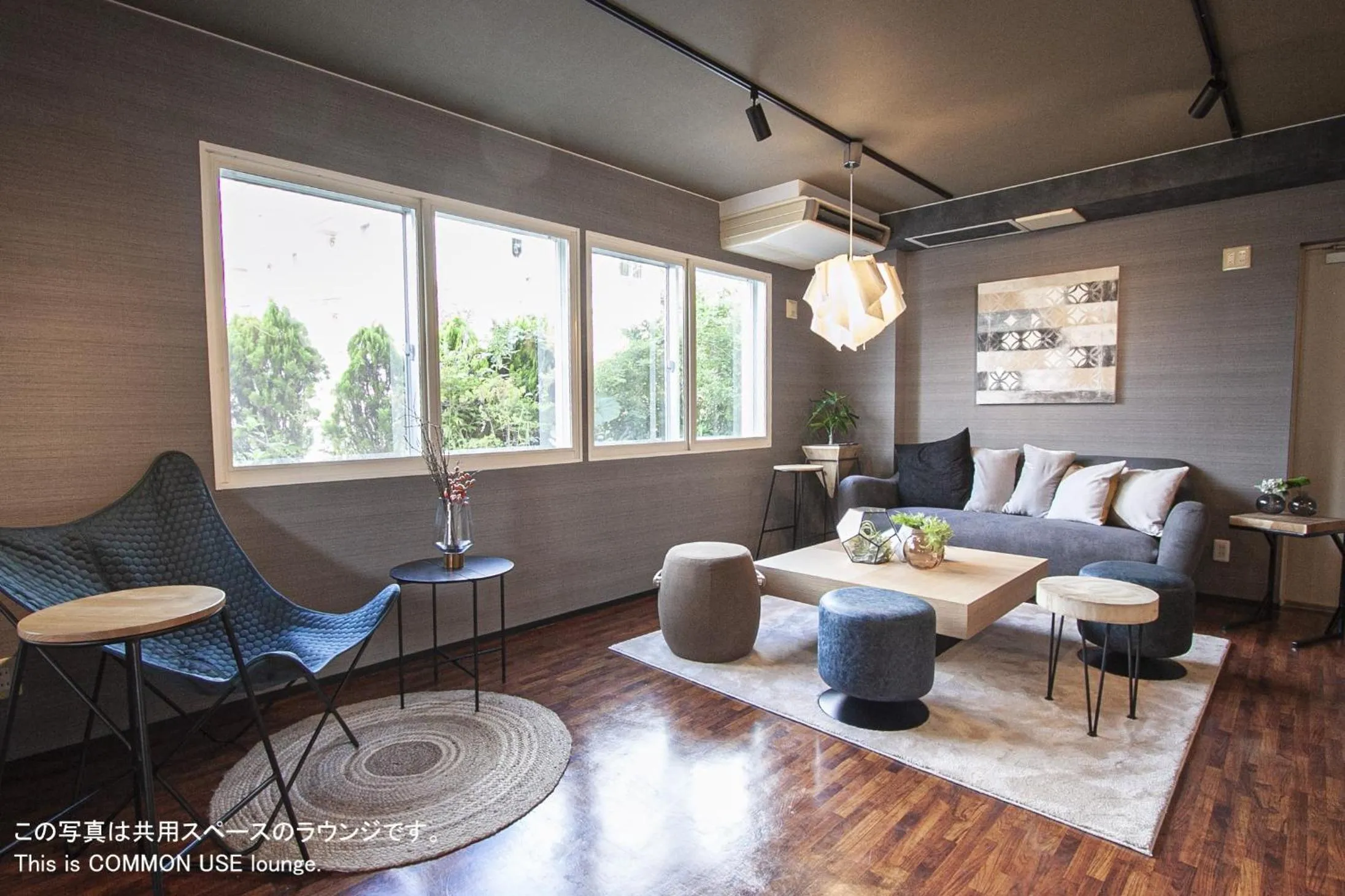 Lounge or bar in UCHI Living Stay Otaru Suitengu