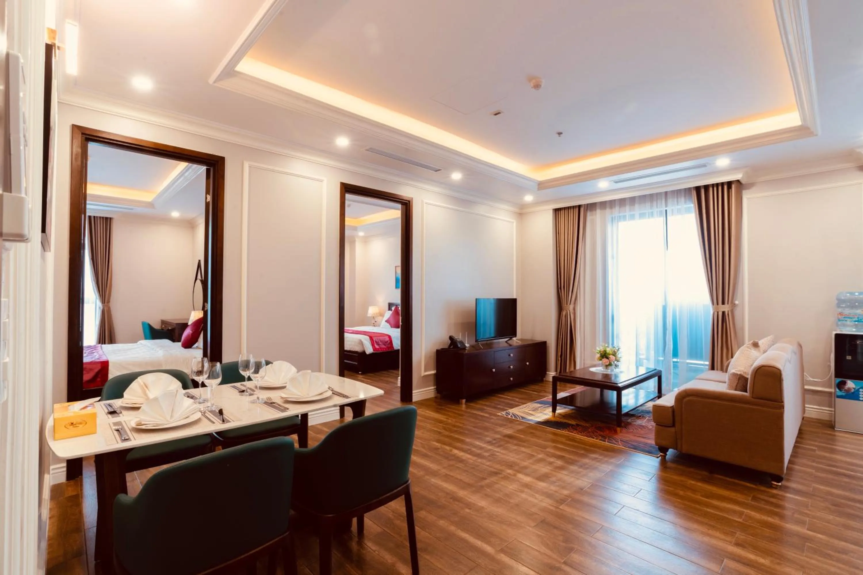 Living room in Victory Apartment