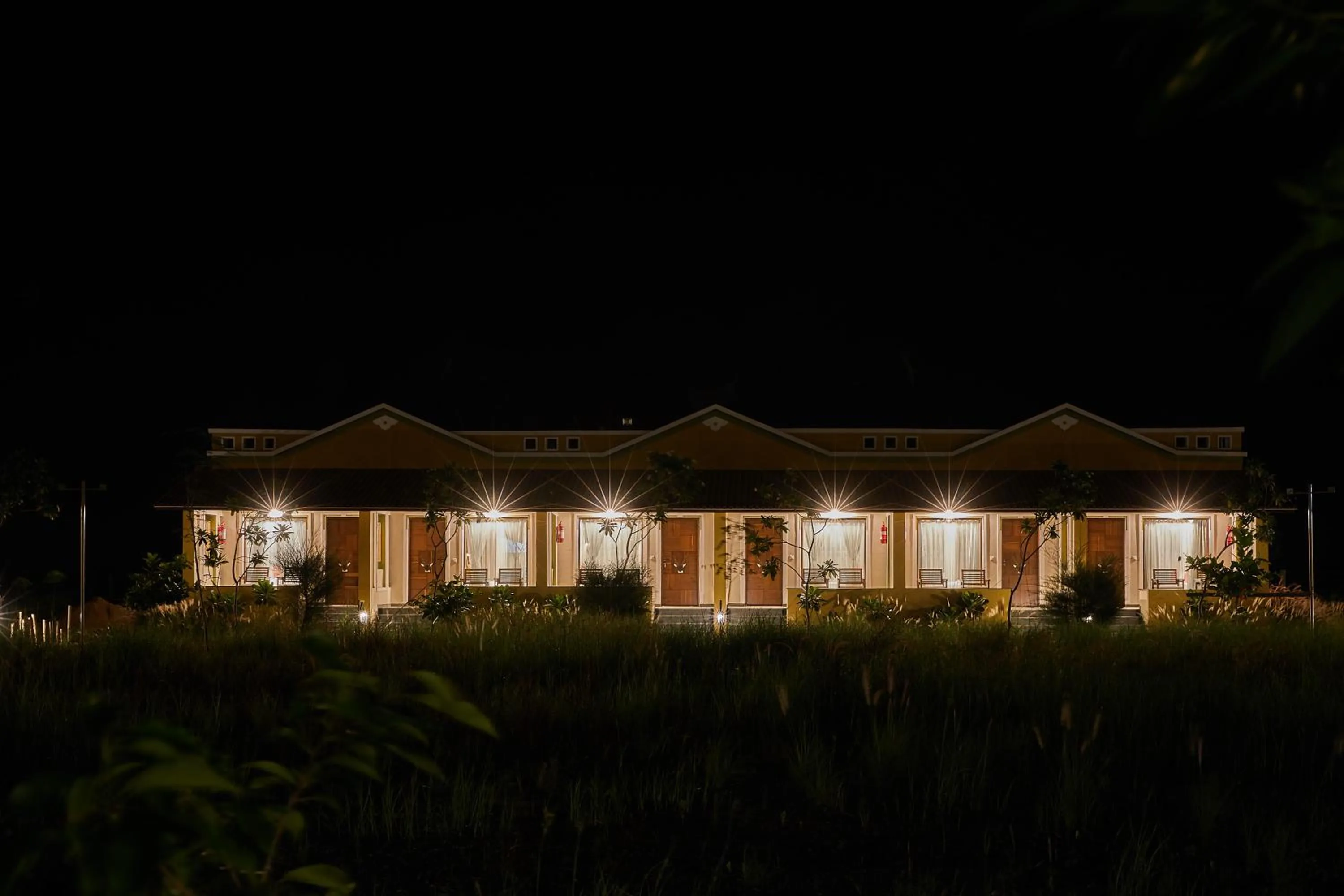 Property building in Blackbuck Safari Lodge Velavadar