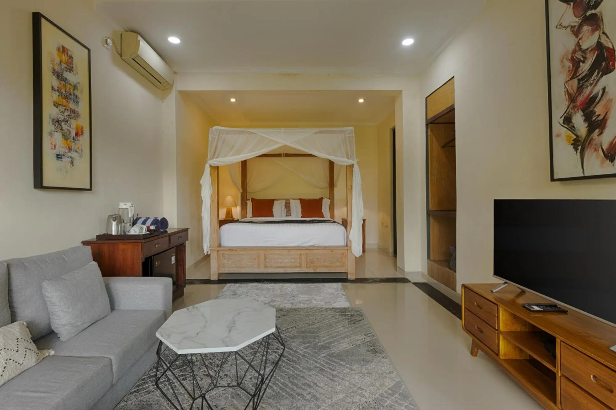 Bedroom, Bed in Kaja Villa