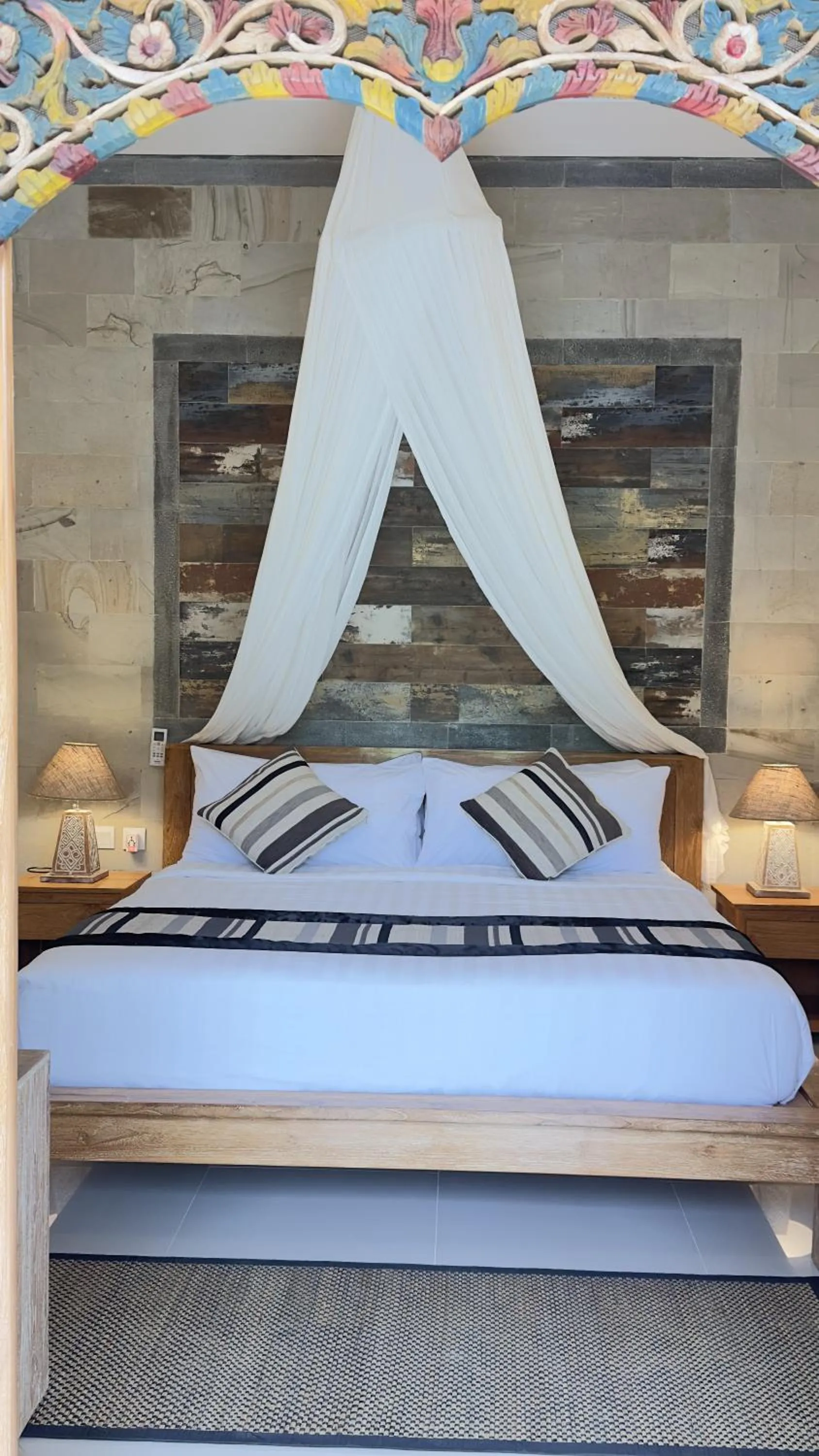 Bedroom, Bed in Kaja Villa