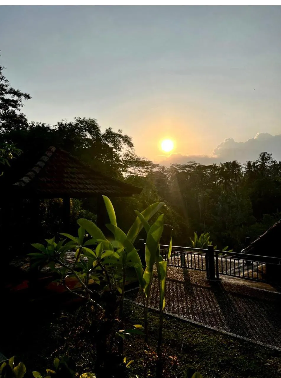 Sunset in Kaja Villa