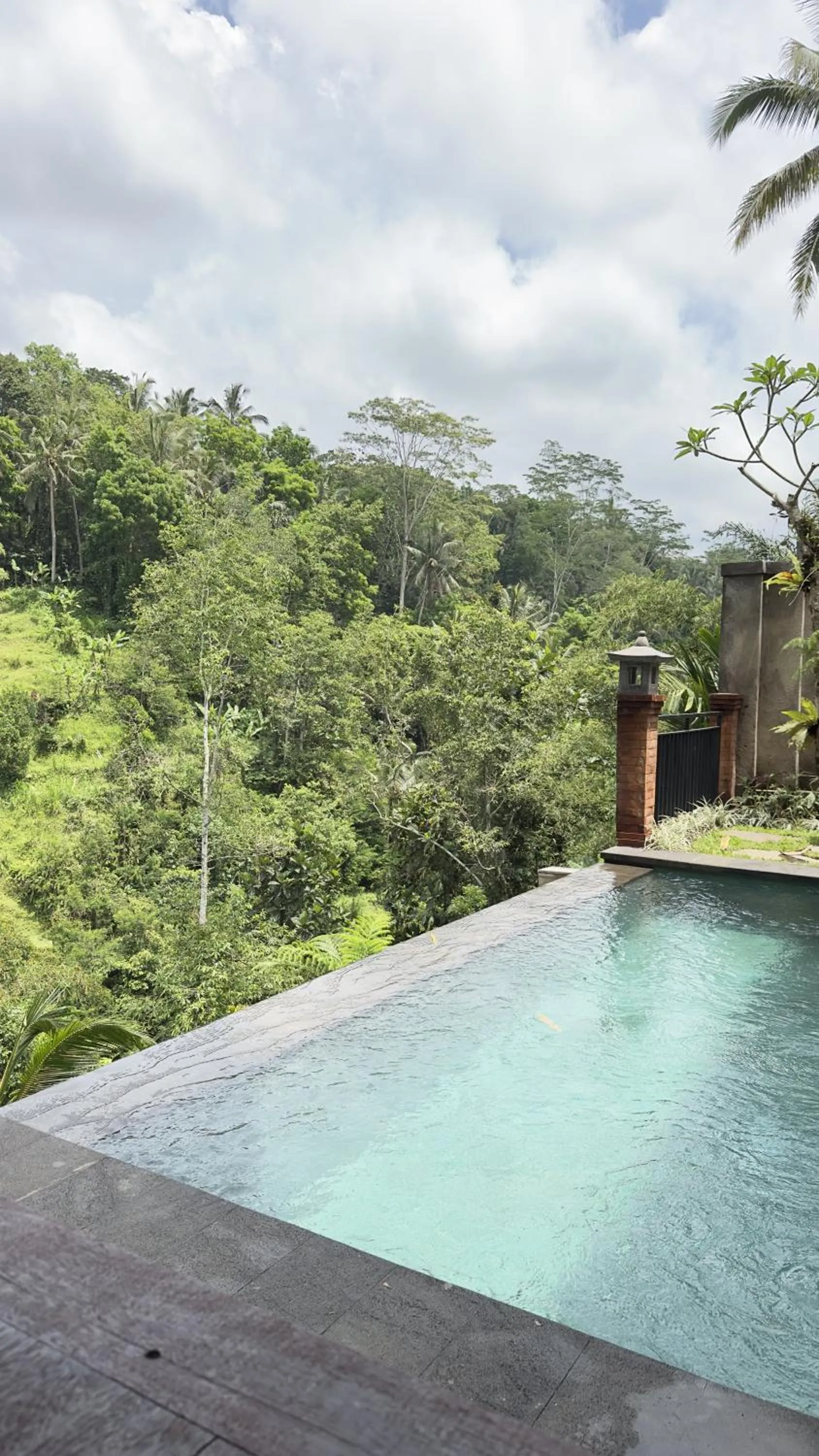 Pool view in Kaja Villa