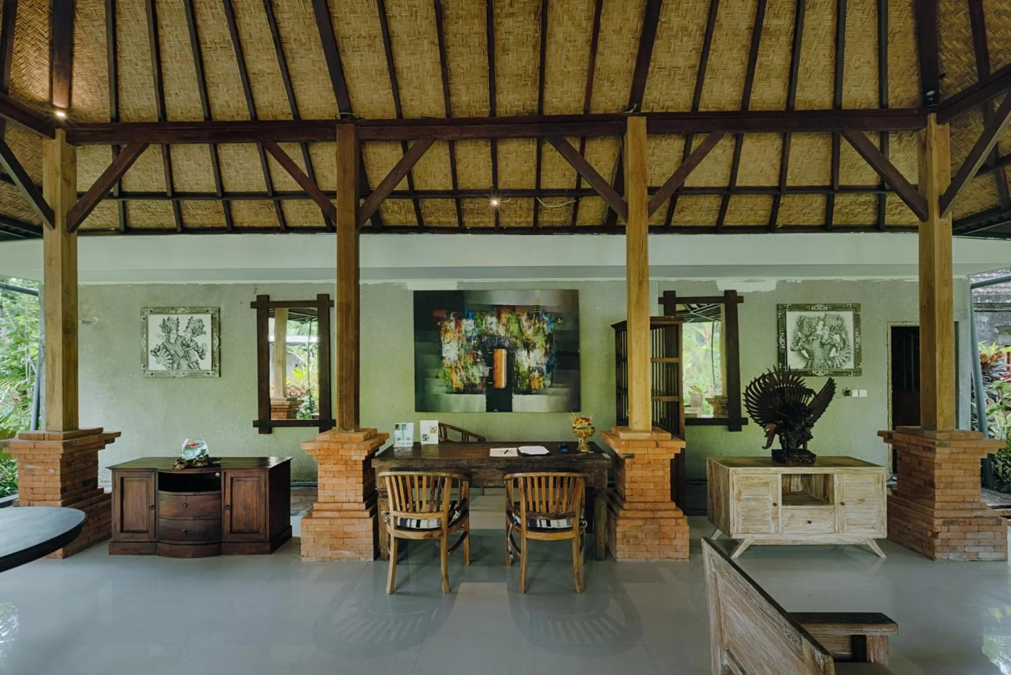 Lobby or reception in Kaja Villa