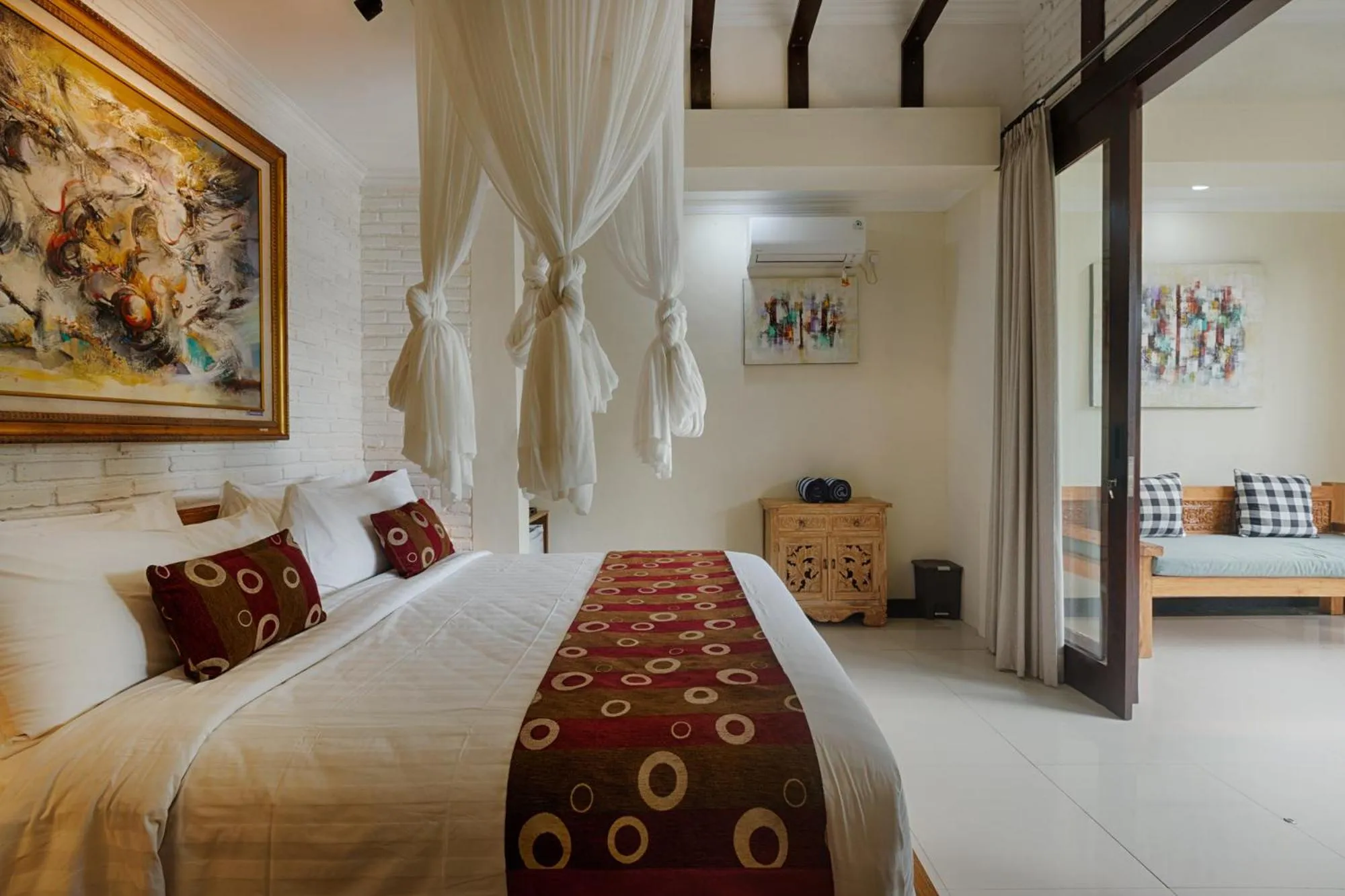 Bedroom, Bed in Kaja Villa