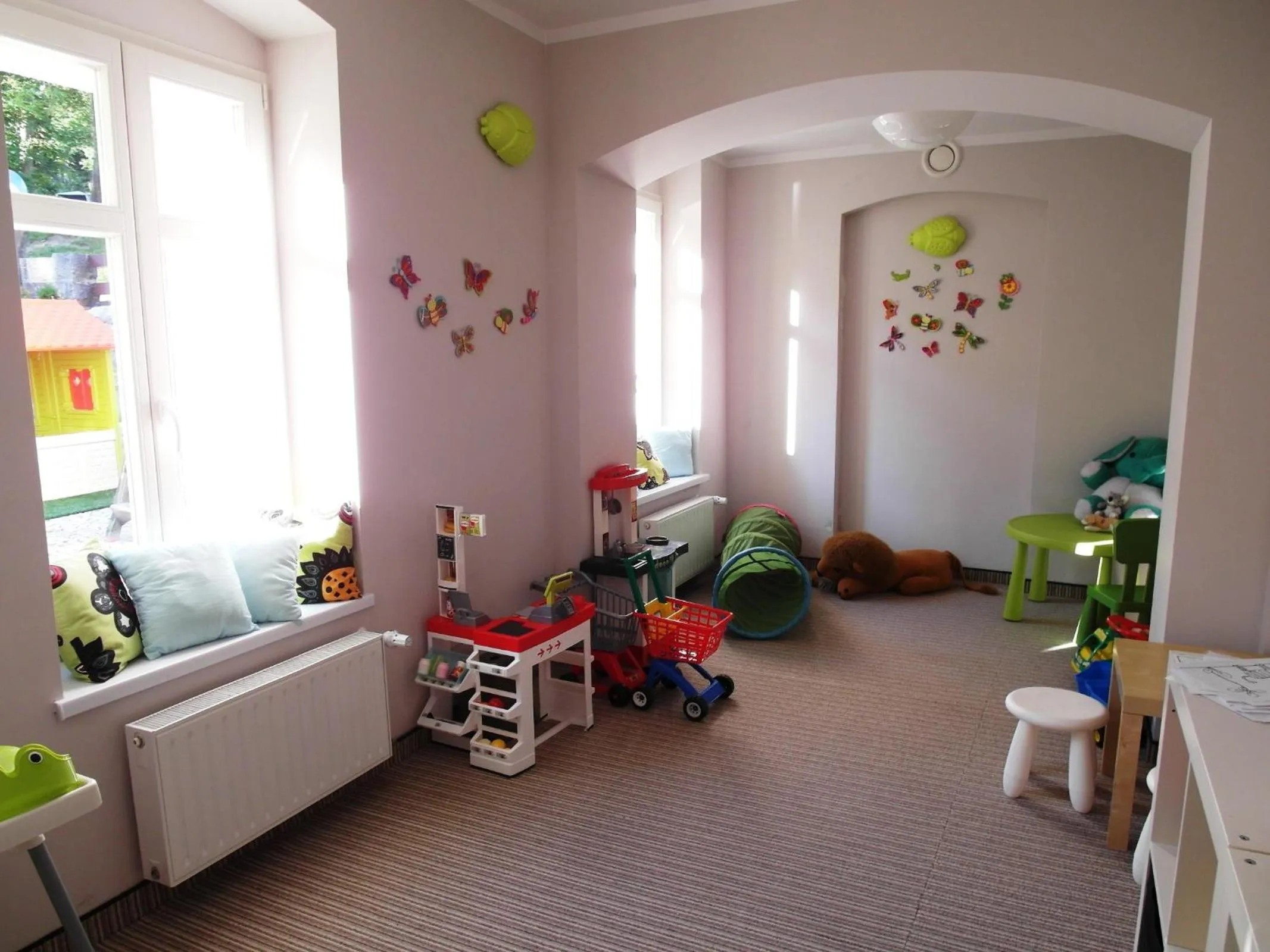 Seating area in Willa Na Cichej