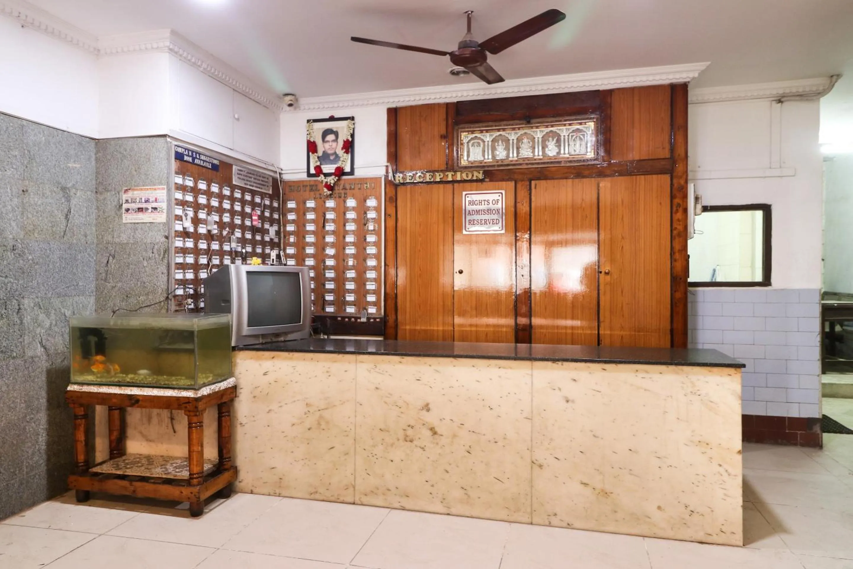 Lobby or reception in Hotel O Jayanthi Mansion