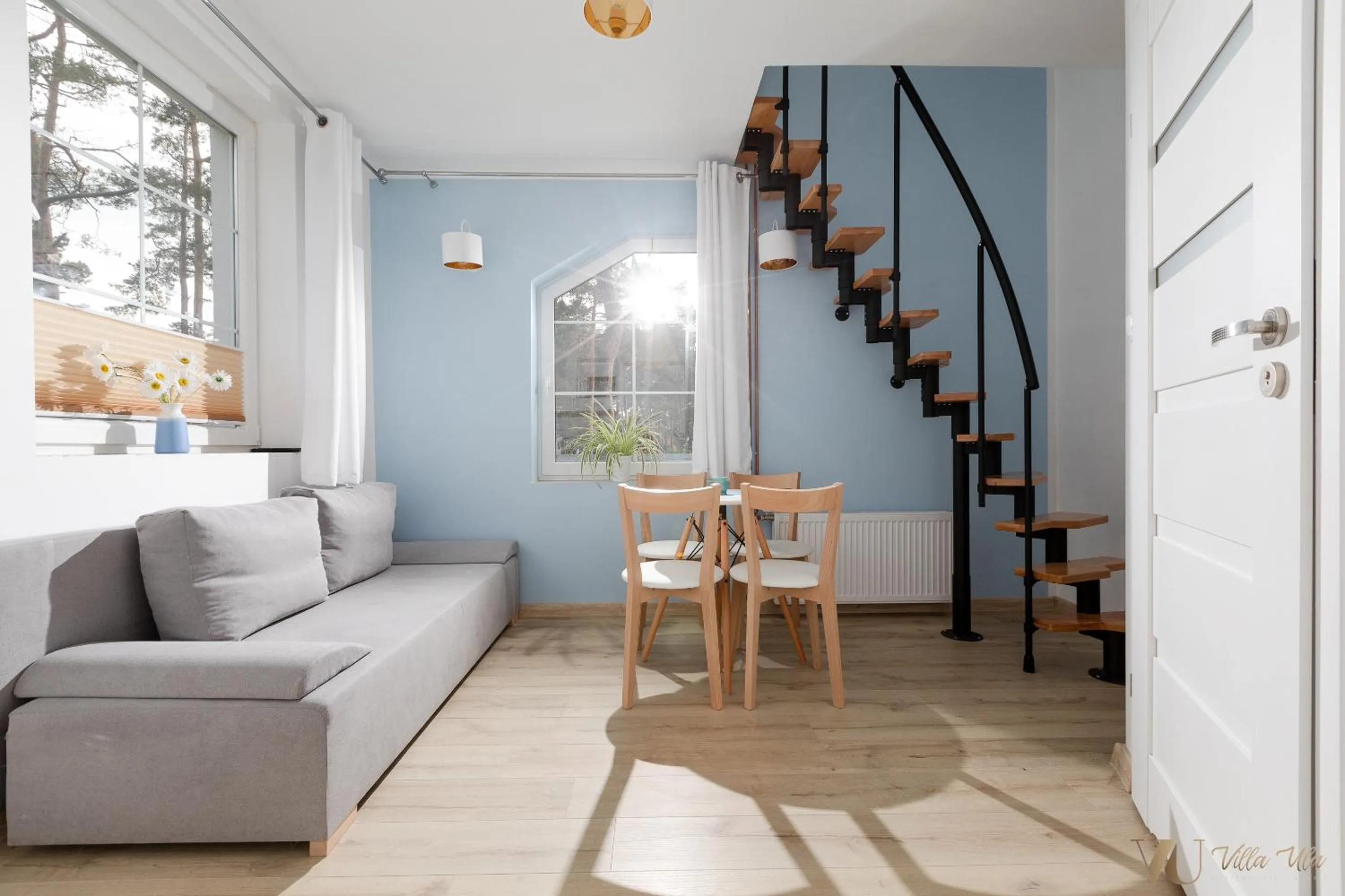 Seating area in Villa Ula