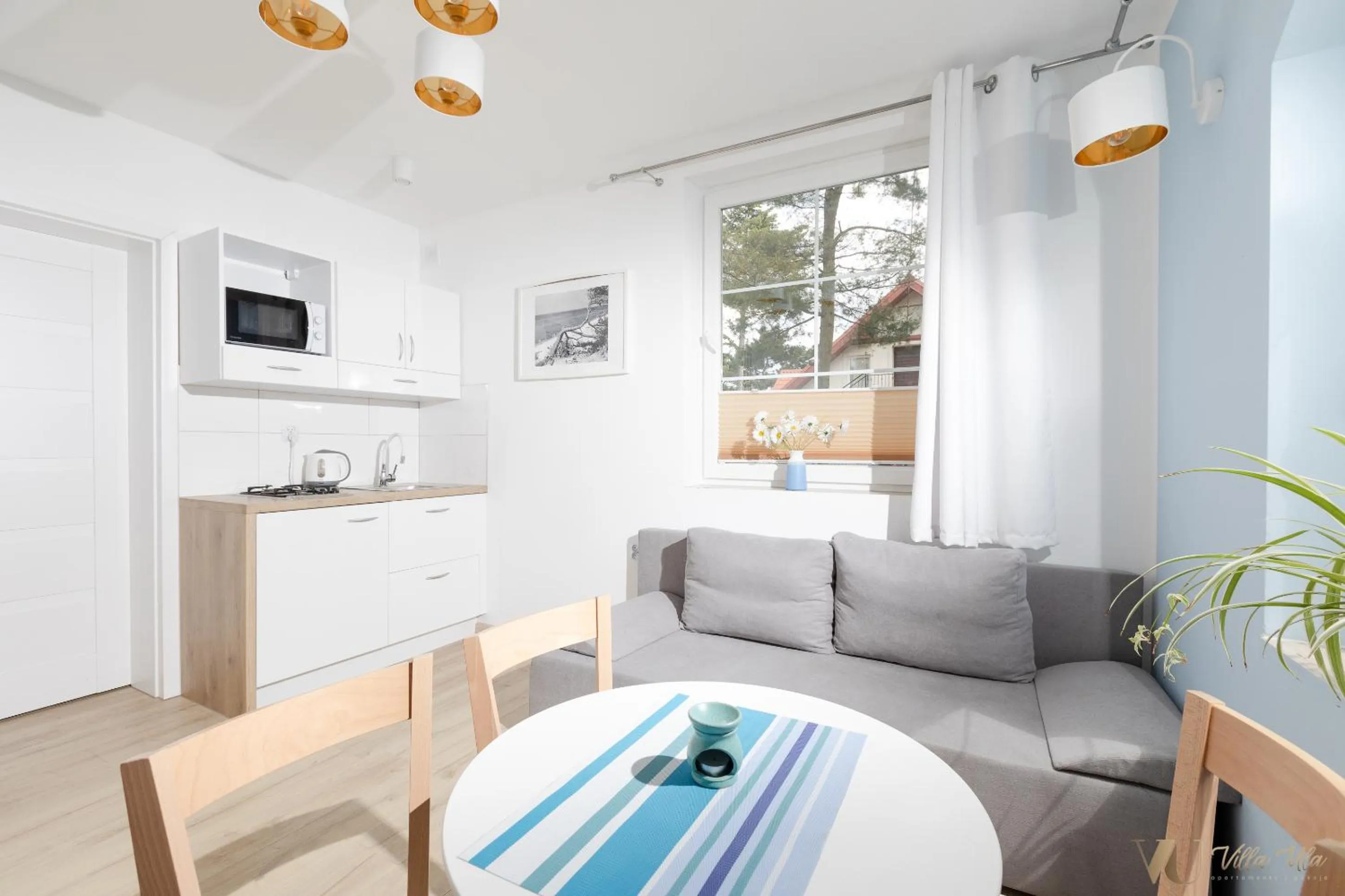 Kitchen or kitchenette in Villa Ula