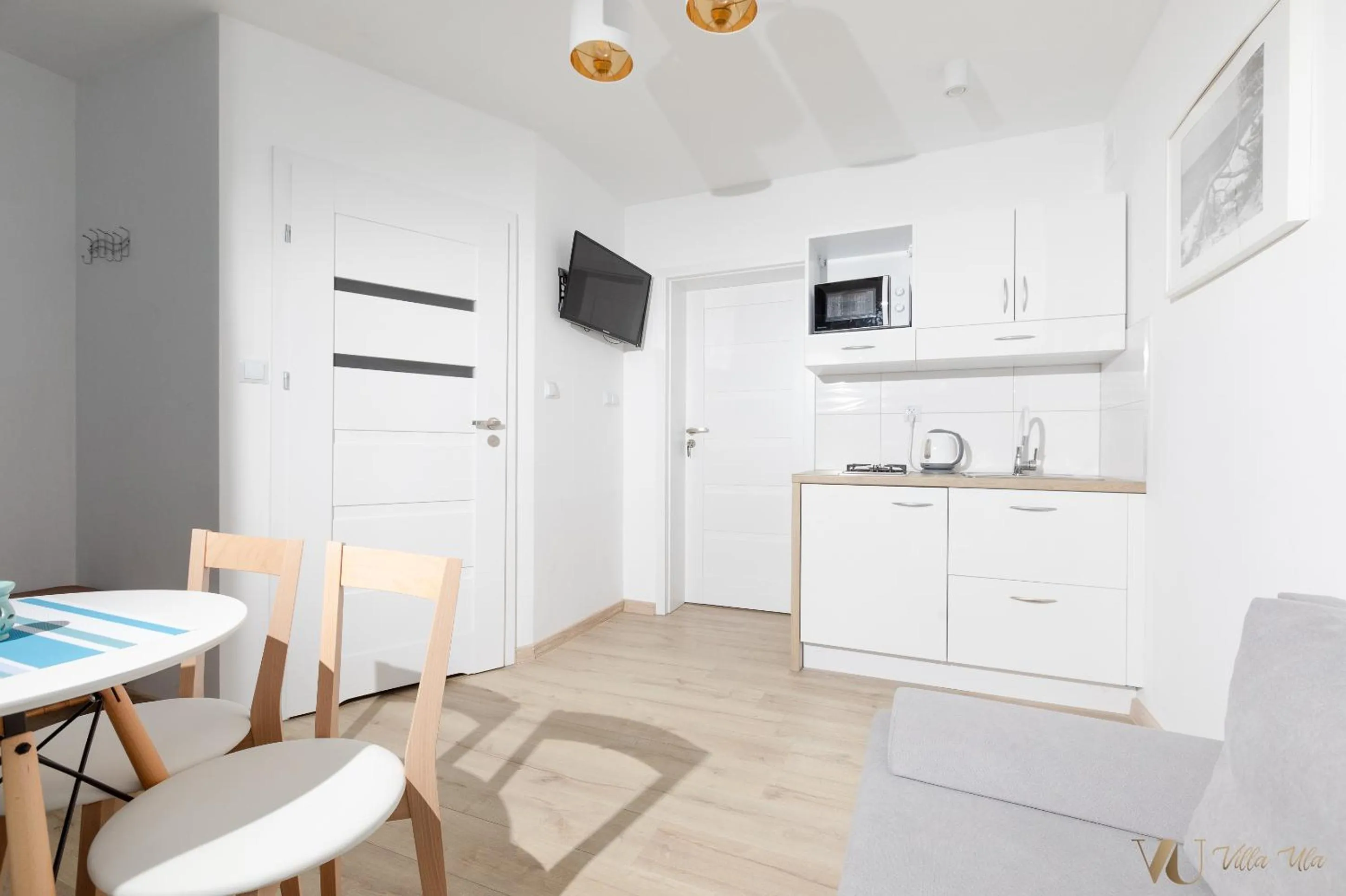 Kitchen or kitchenette in Villa Ula