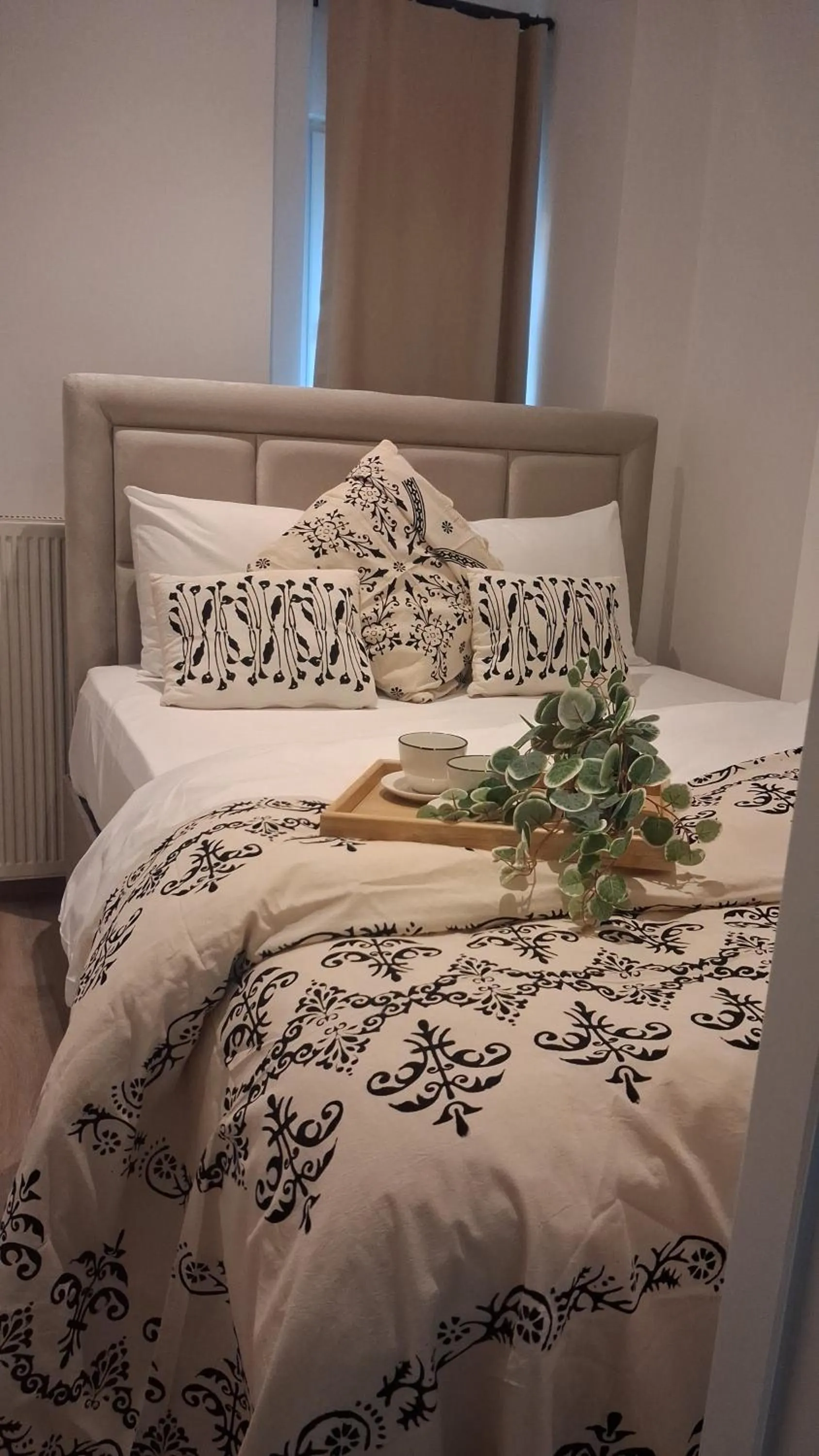 Bed in The White Swan Suites Beyoglu