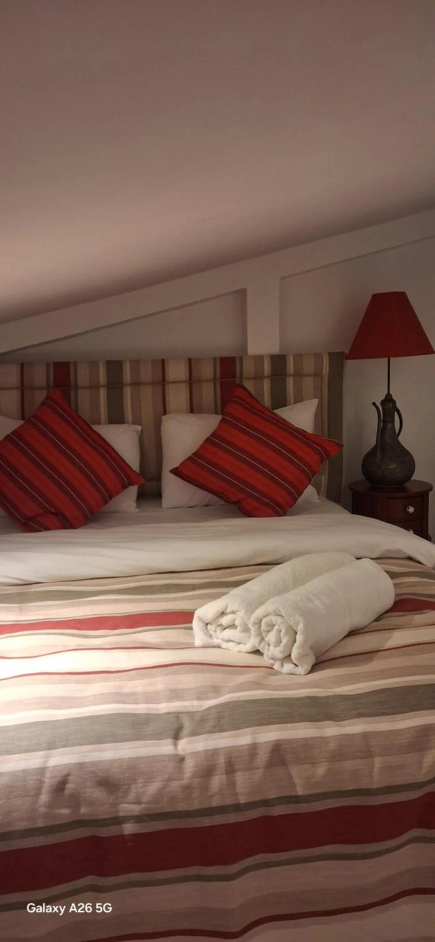 Bed in The White Swan Suites Beyoglu