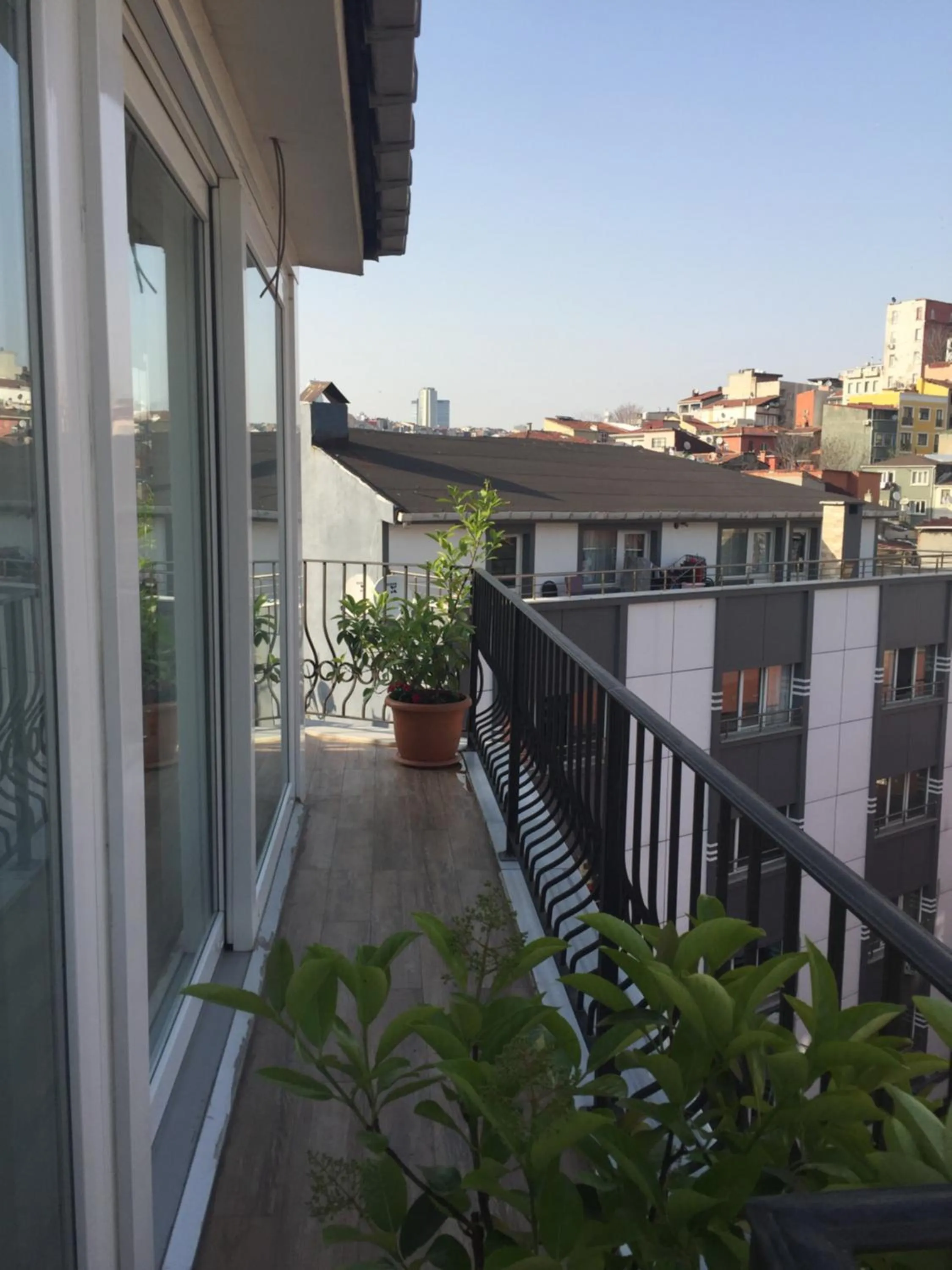 Balcony/Terrace in The White Swan Suites Beyoglu
