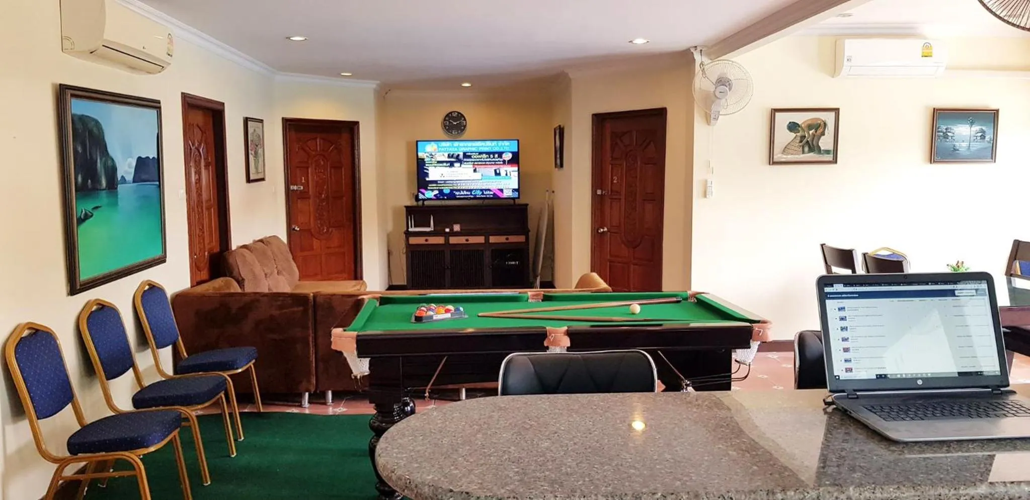 Communal lounge/ TV room in VIEWBOR VILLA - PATTAYA HOLIDAY HOUSE WALKING STREET 4 bedrooms