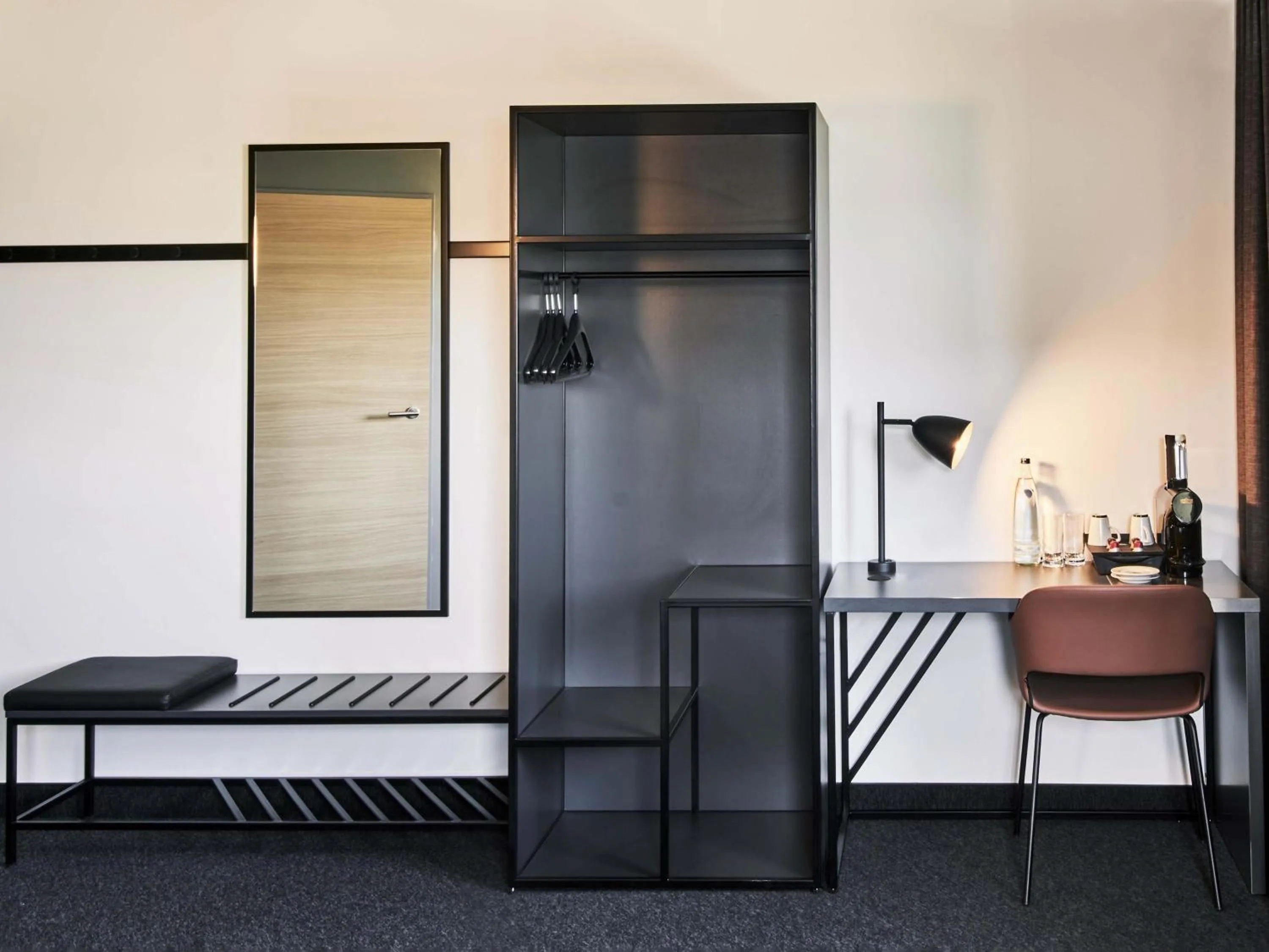 Photo of the whole room, Bed in B&B Hotel Heidelberg