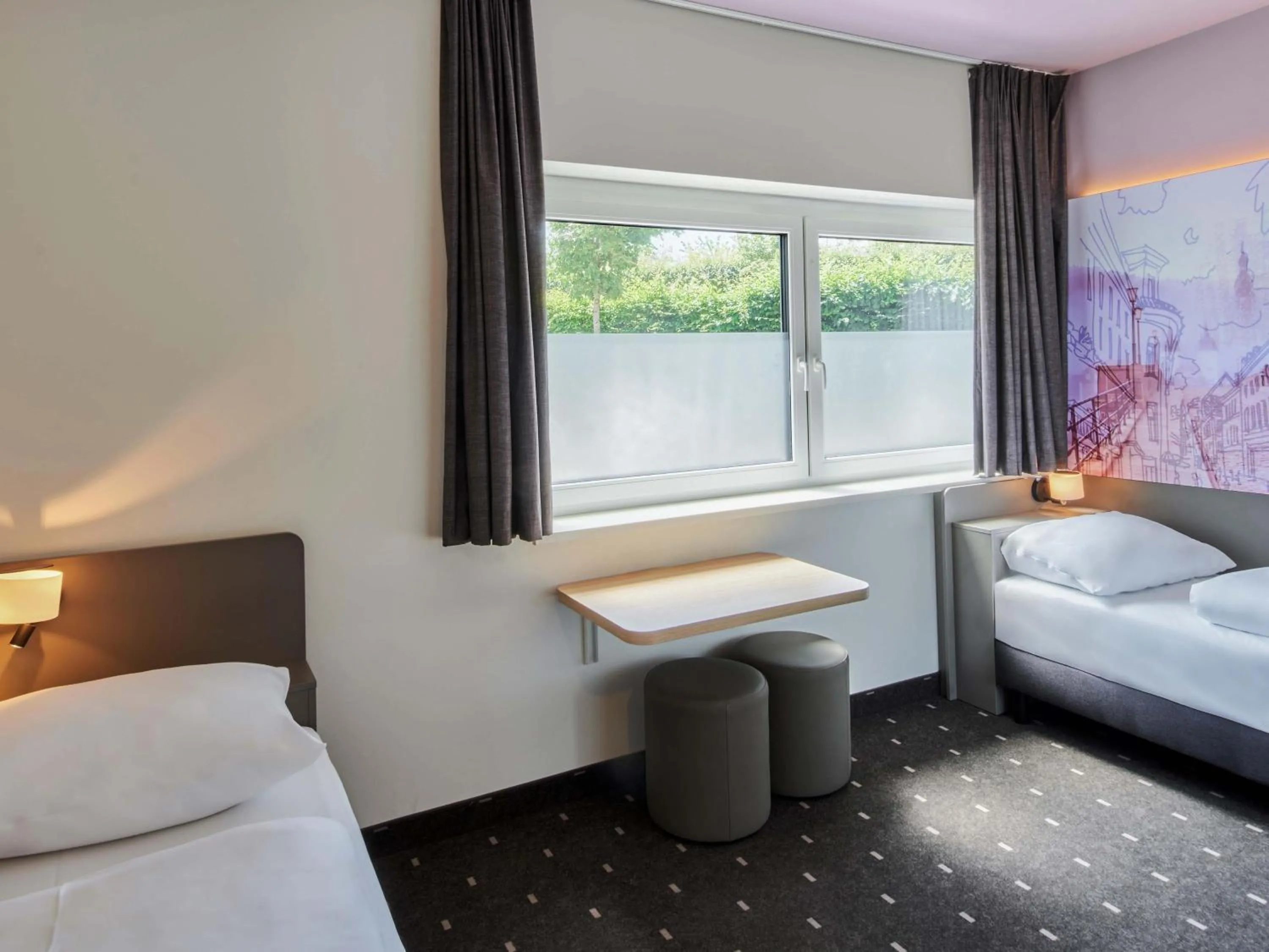 Bed in B&B Hotel Heidelberg